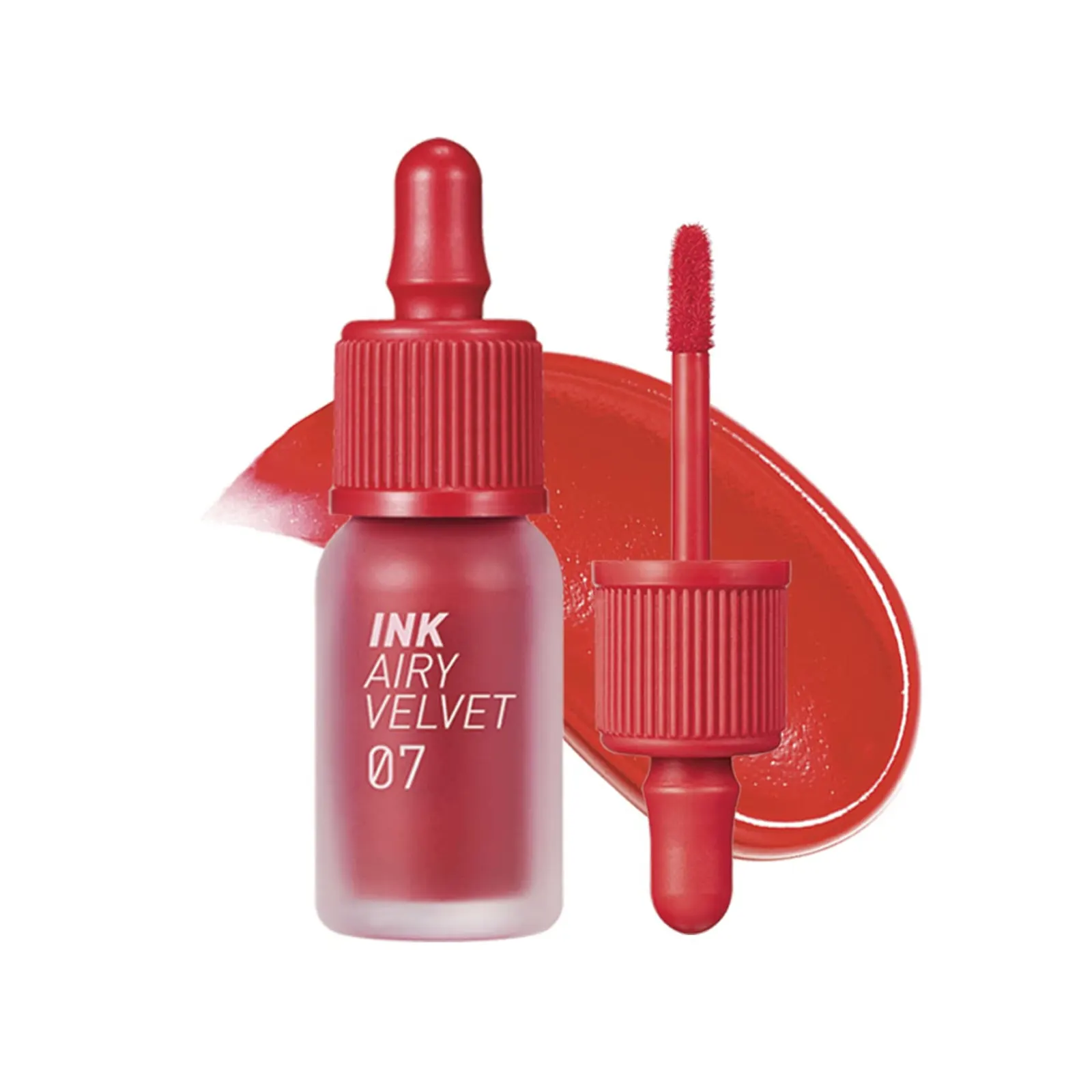 Peripera, Ink Airy Velvet, тинт для губ, оттенок 07, грейпфрут, 4 г (0,14 унции)