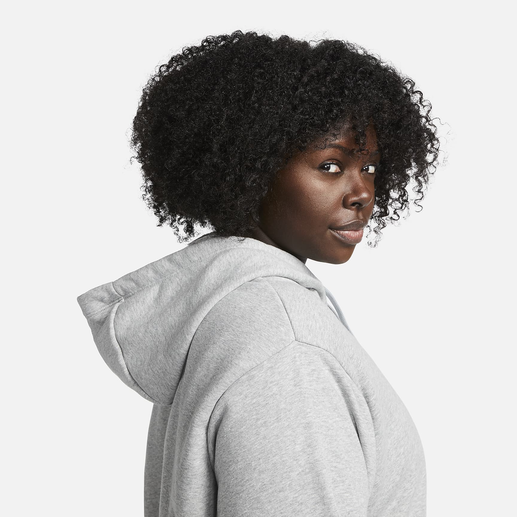 Nike Sportswear Club Fleece Women's Pullover Hoodie (Plus Size)