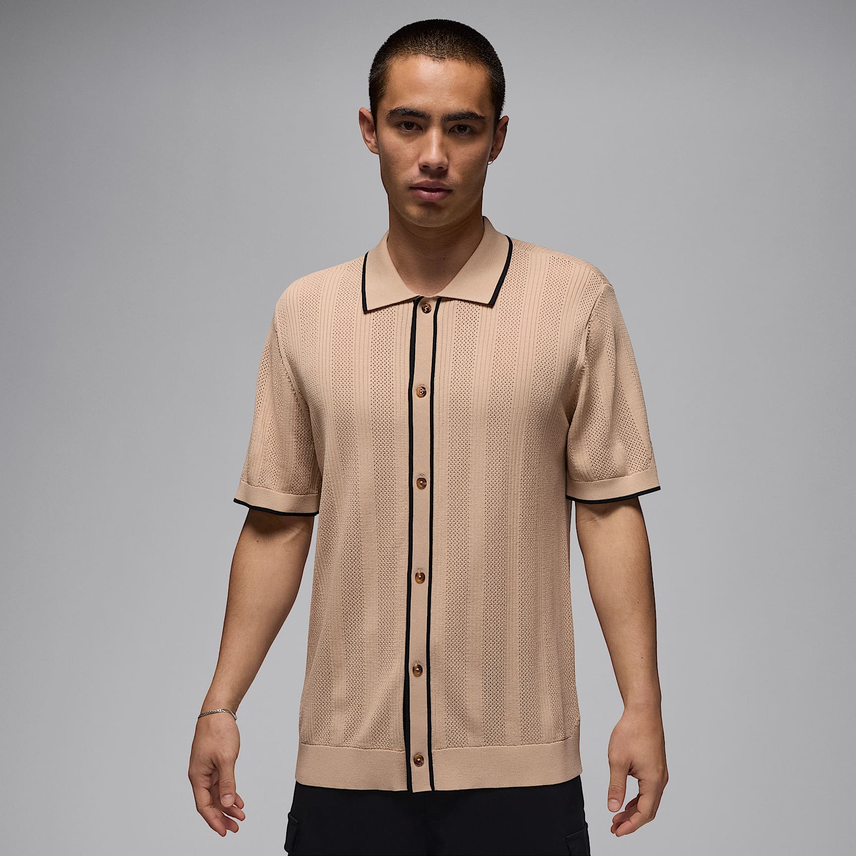 Jordan Sport Men's Short-Sleeve Golf Sweater Top