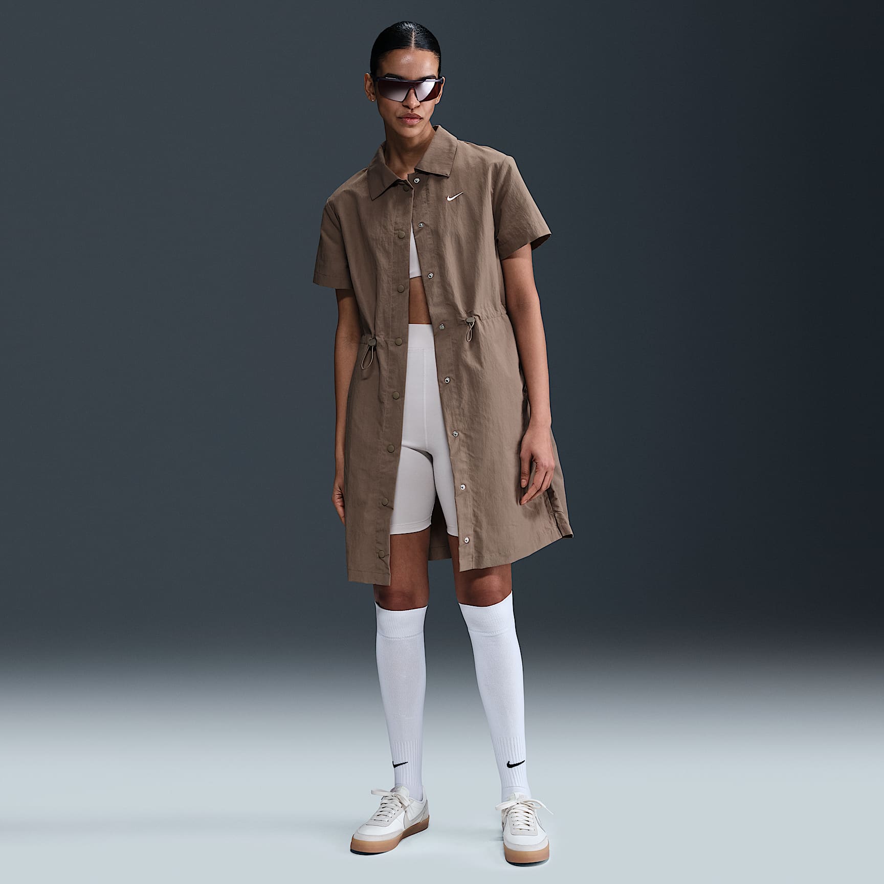 Nike Sportswear Everything Wovens Women's Short-Sleeve Mini Dress