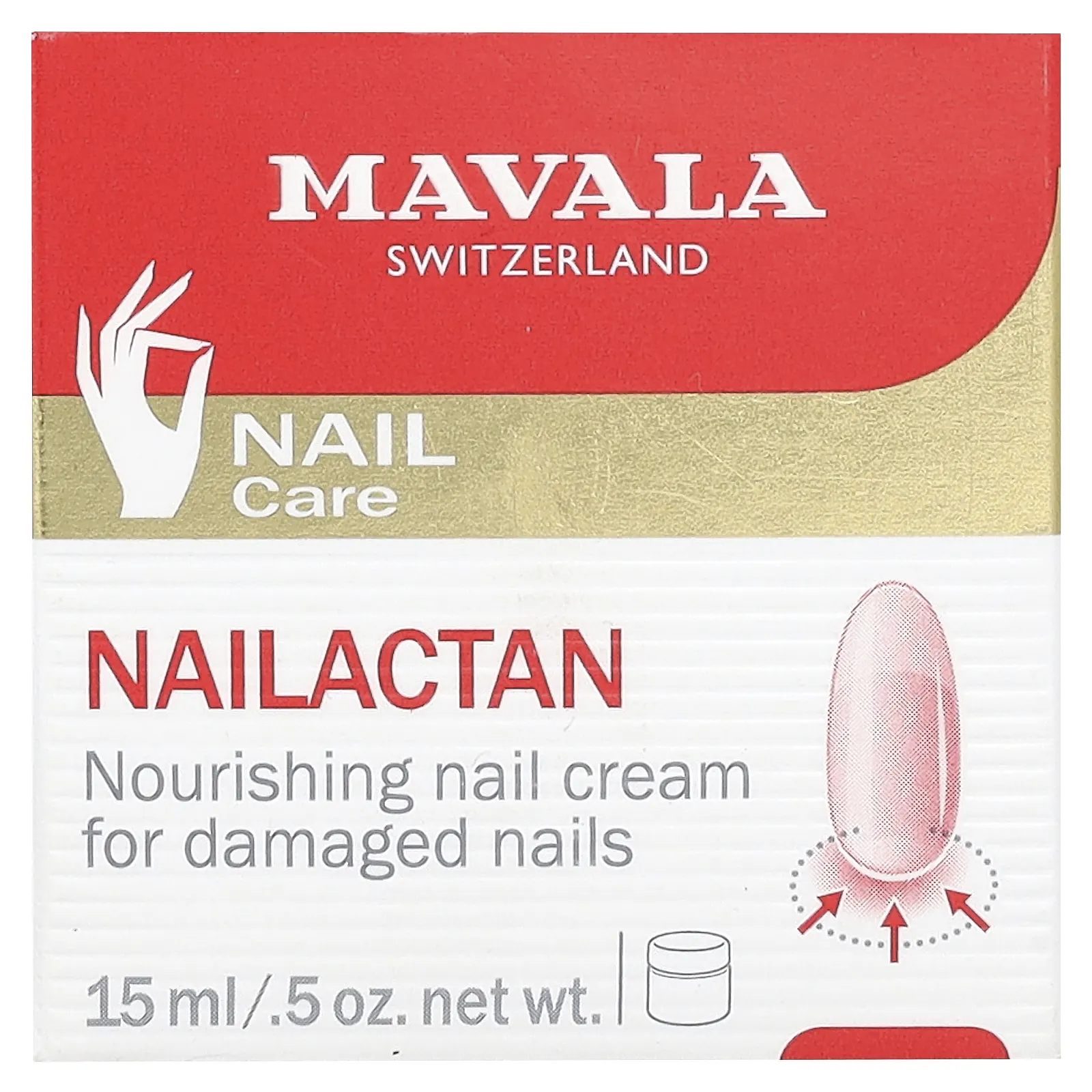 Mavala, Питательный крем для ногтей Nailactan, 15 мл