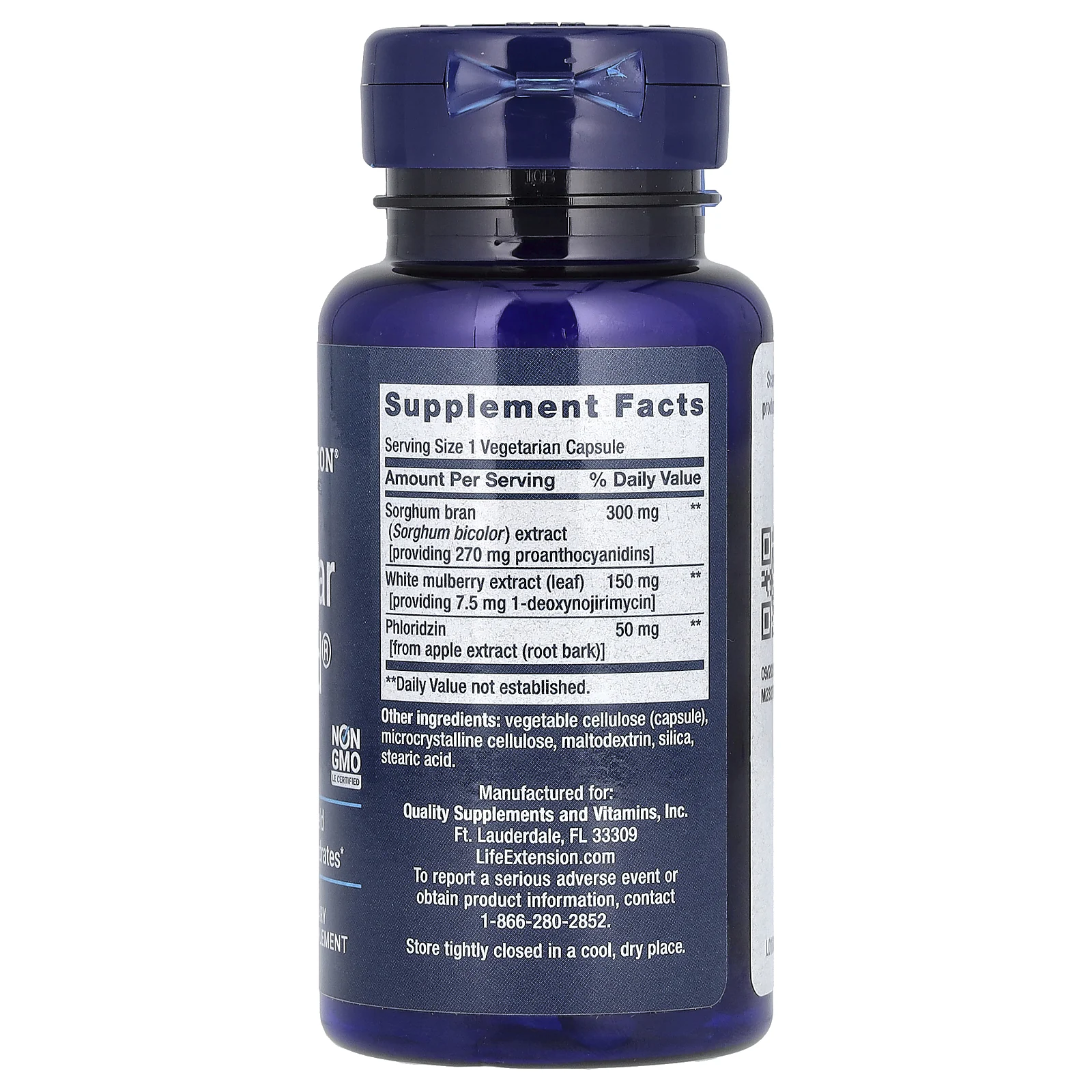 Life Extension, Tri Sugar Shield, 60 растительных капсул