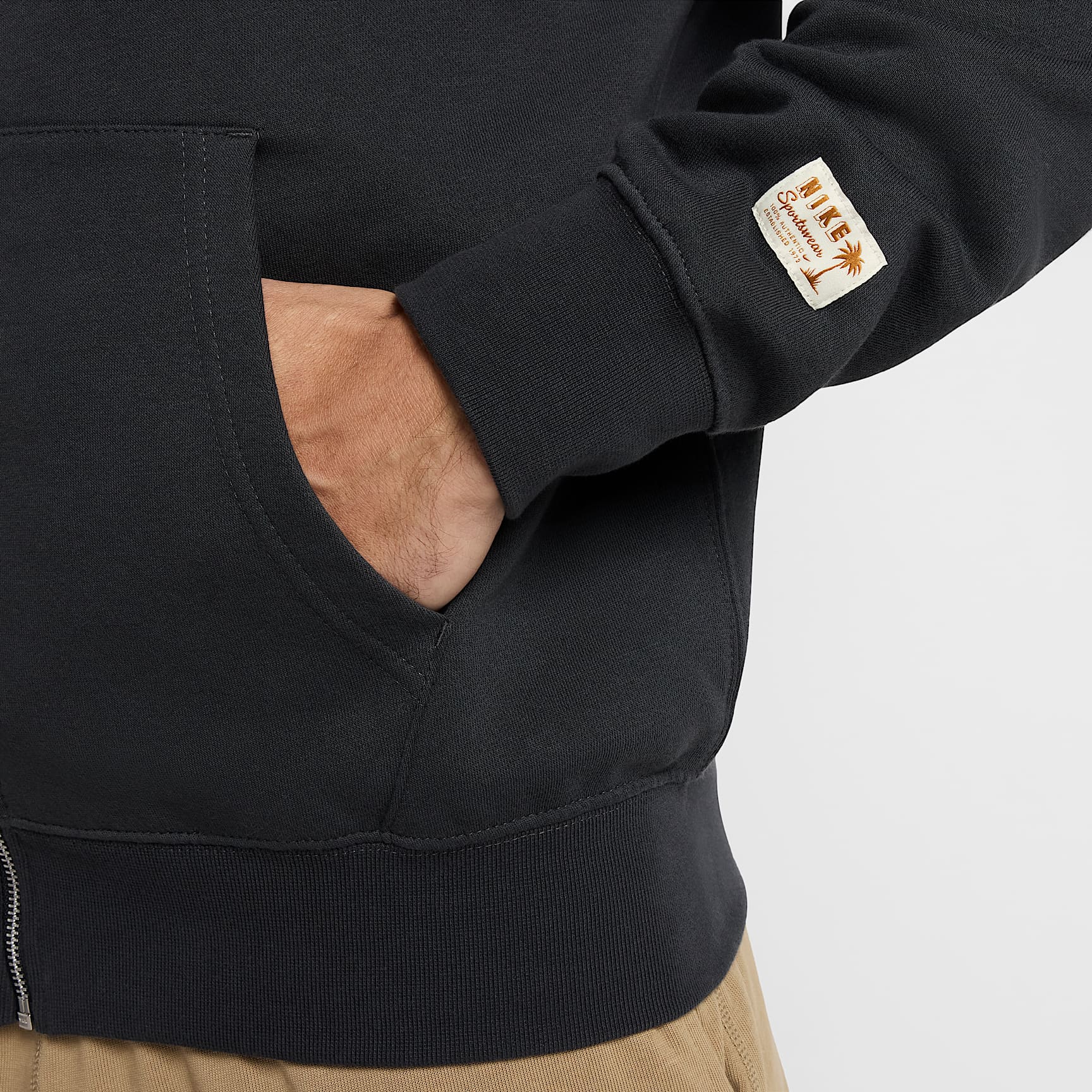 Nike Club Men's Full-Zip Fleece Hoodie