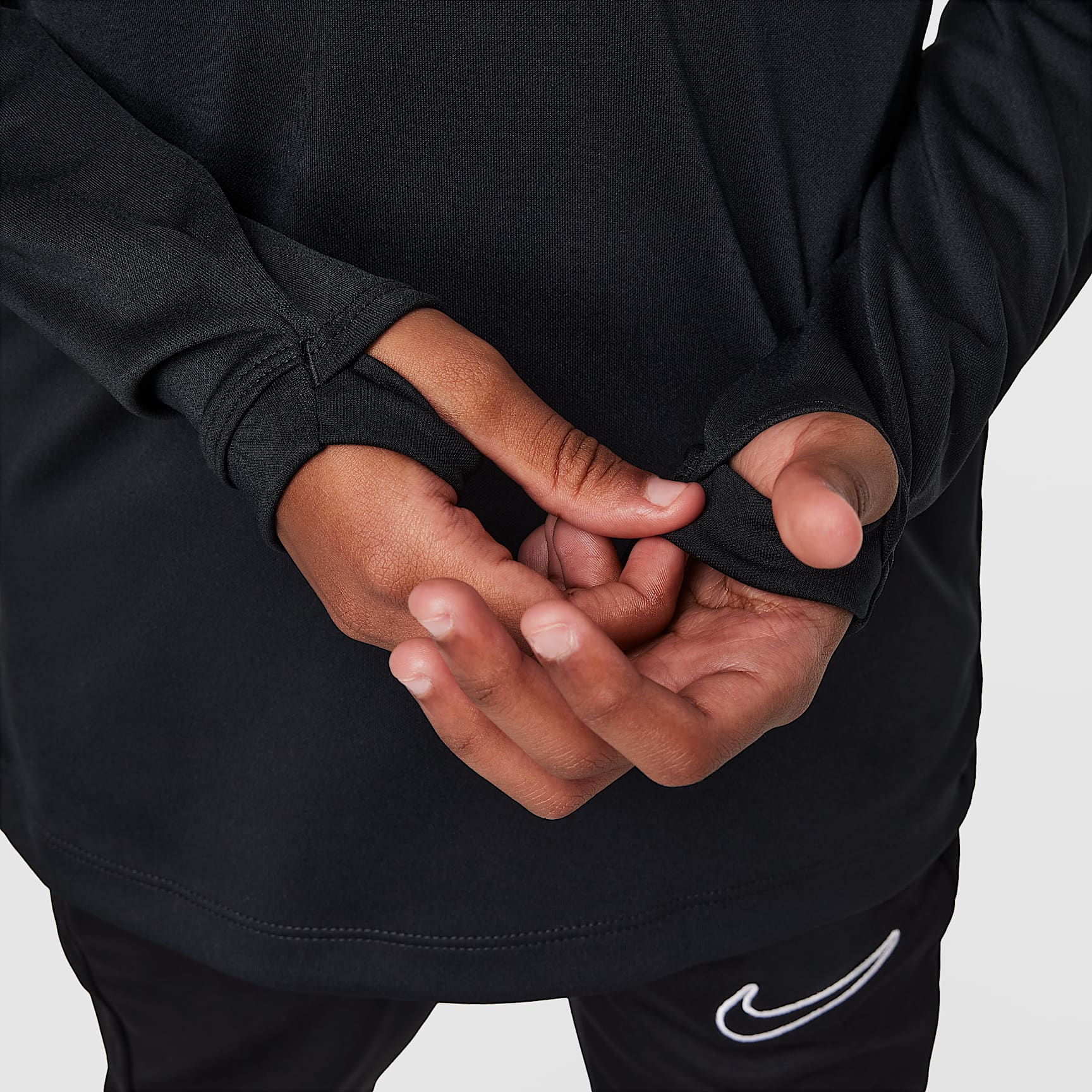 Nike Academy Big Kids' Dri-FIT Long-Sleeve 1/4-Zip Soccer Drill Top