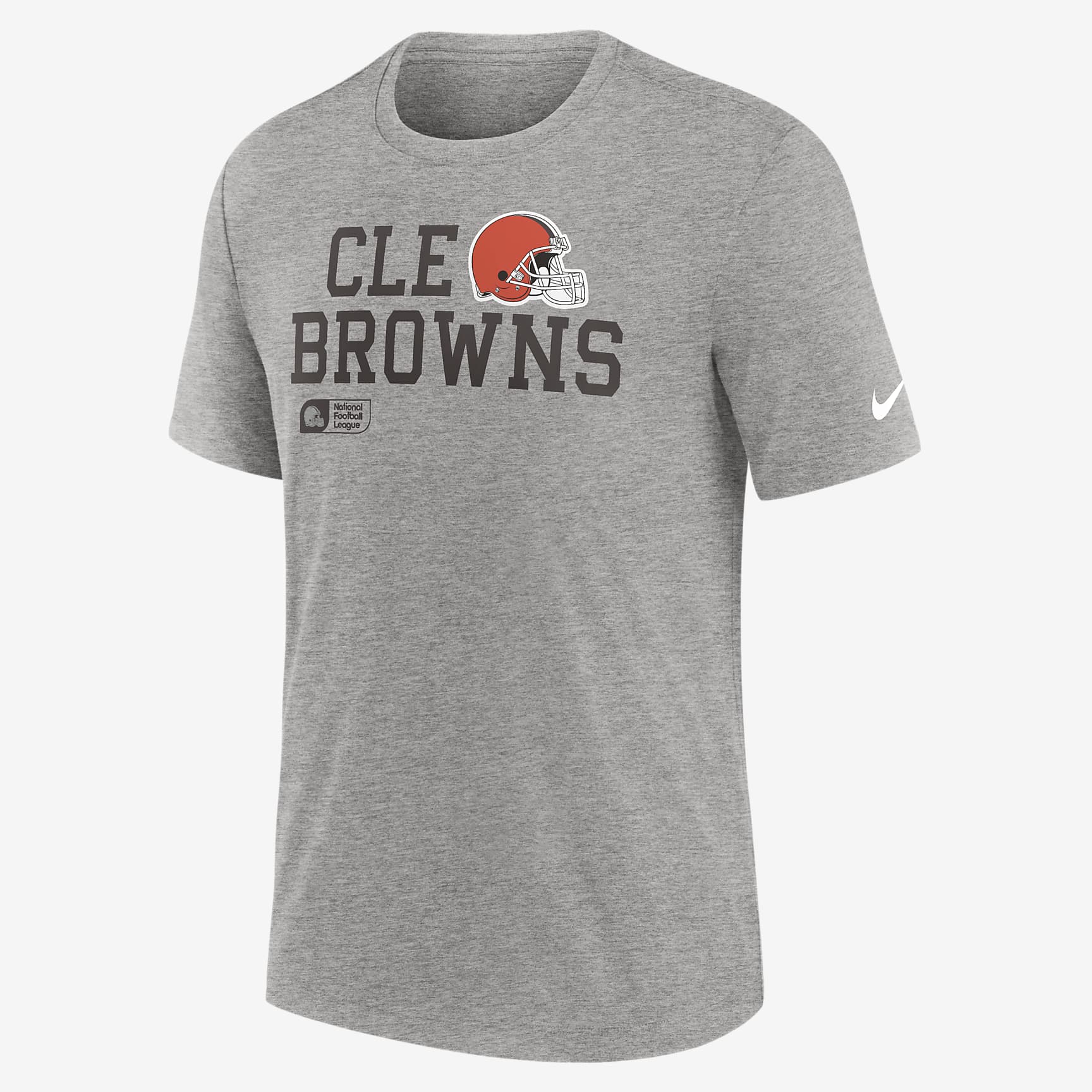 Cleveland Browns Overlap Lockup Men's Nike NFL T-Shirt