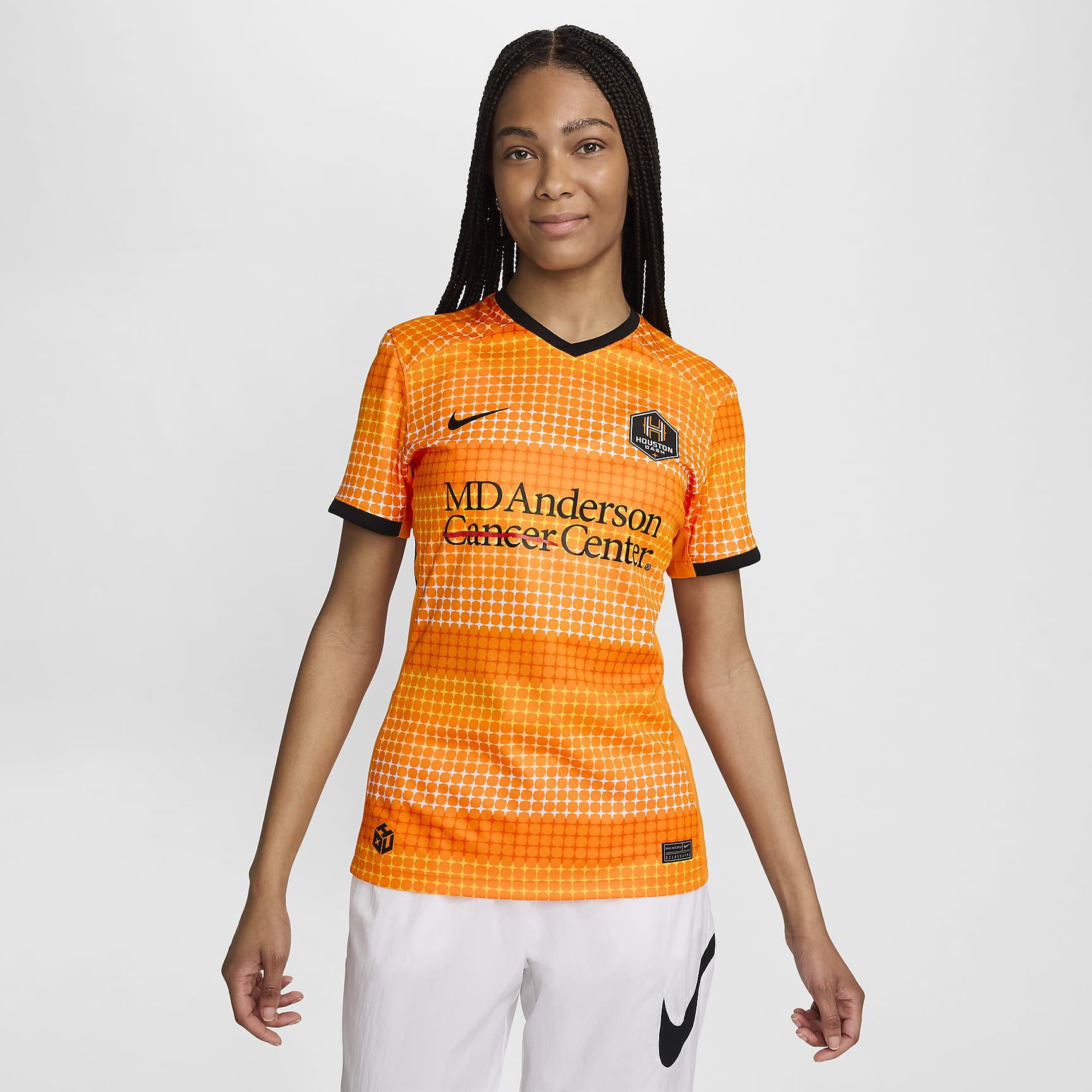 Houston Dash 2024 Stadium Primary Women's Nike Dri-FIT NWSL Replica Jersey