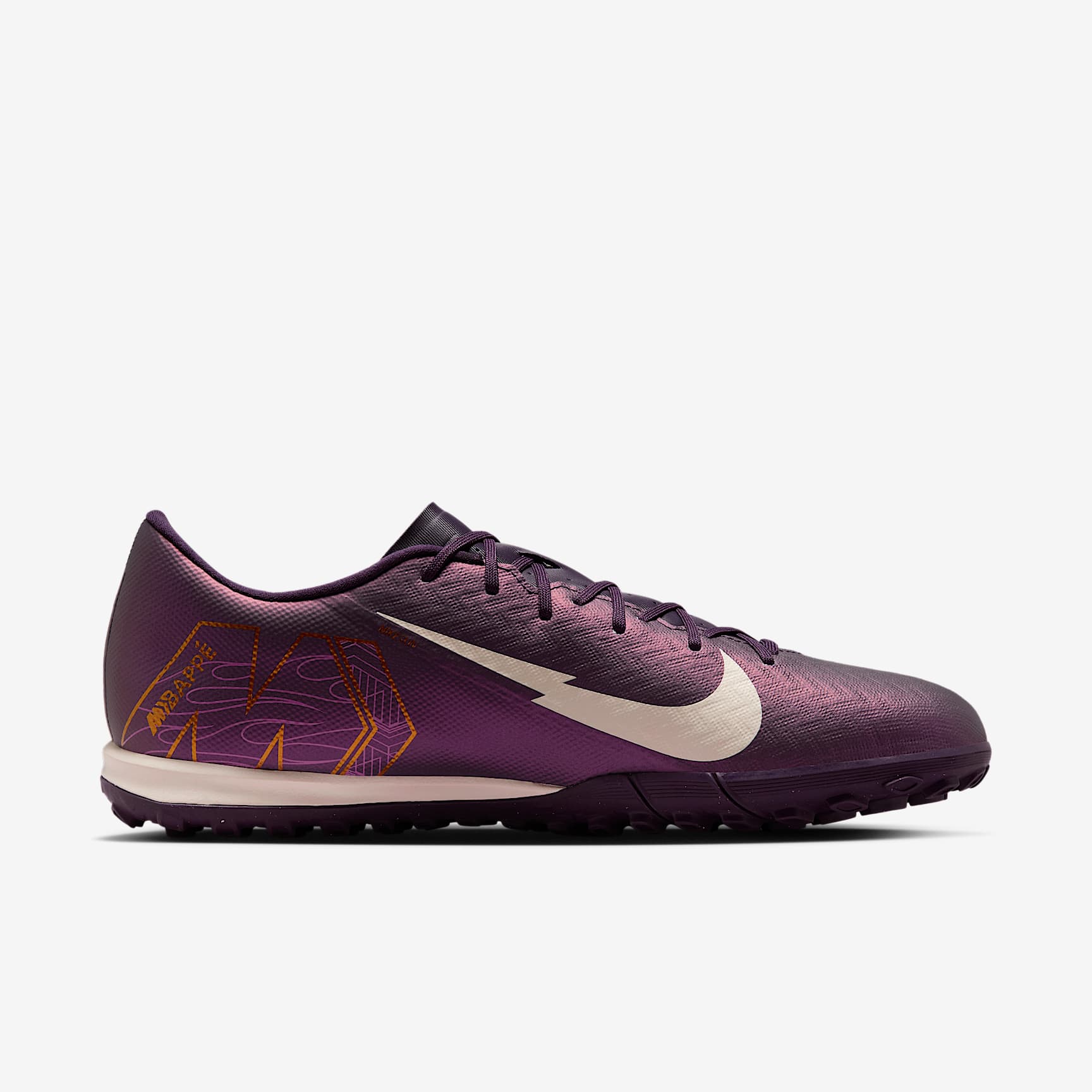 Nike Mercurial Vapor 16 Academy "Kylian Mbappé" TF Low-Top Soccer Shoes