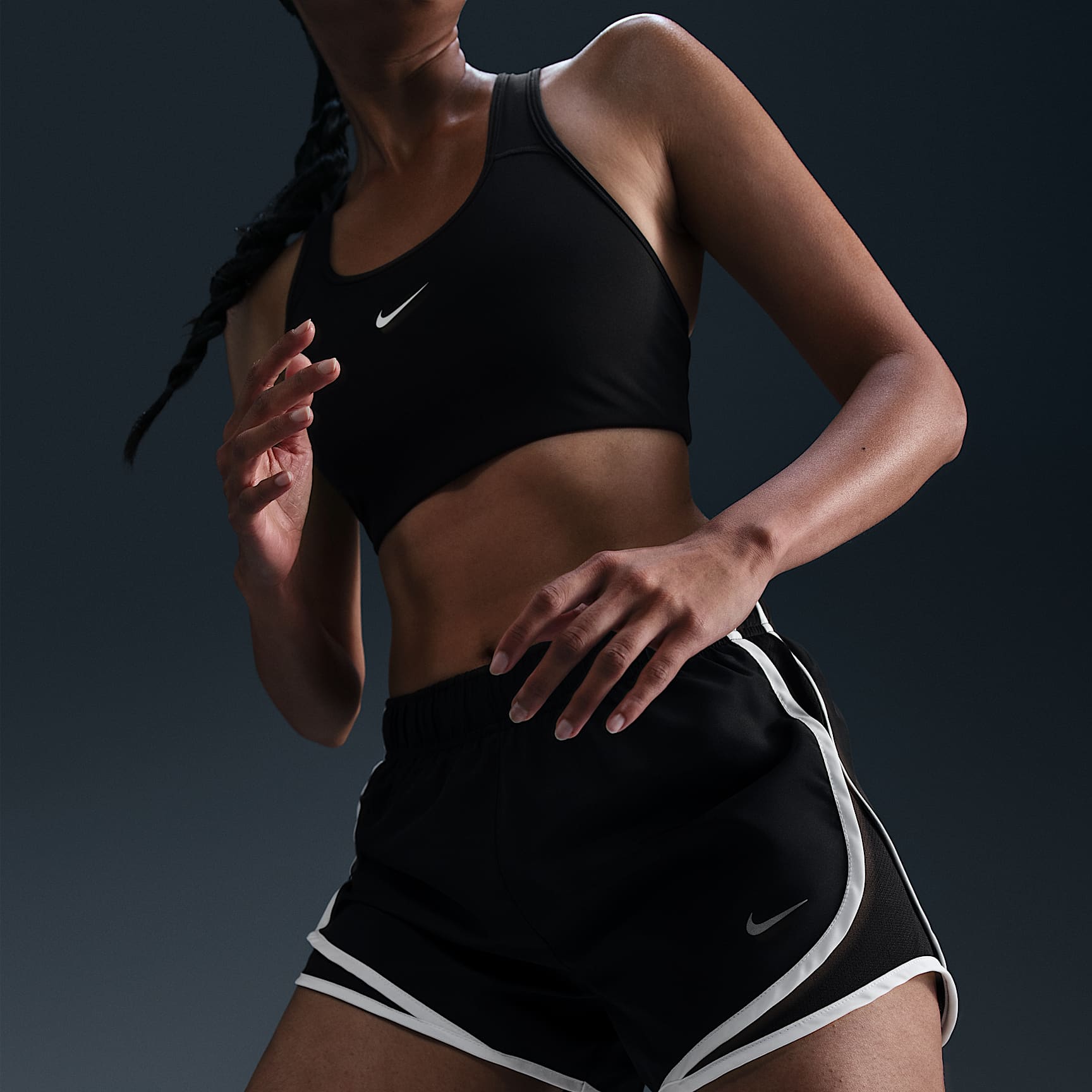Nike Tempo Women's Dri-FIT Mid-Rise Brief-Lined Running Shorts