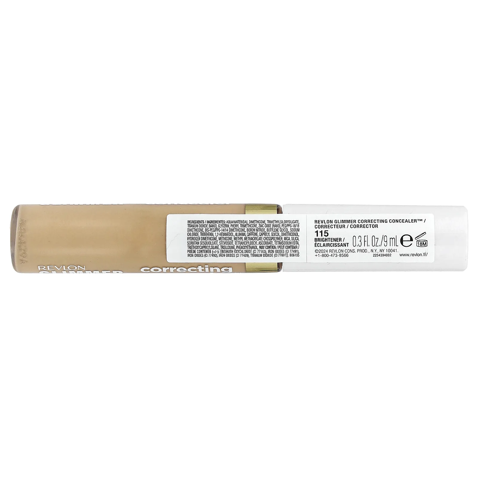 Revlon, Glumber, Correcting Concealer™, оттенок 115 Brighter, 9 мл (0,3 жидк. унции)