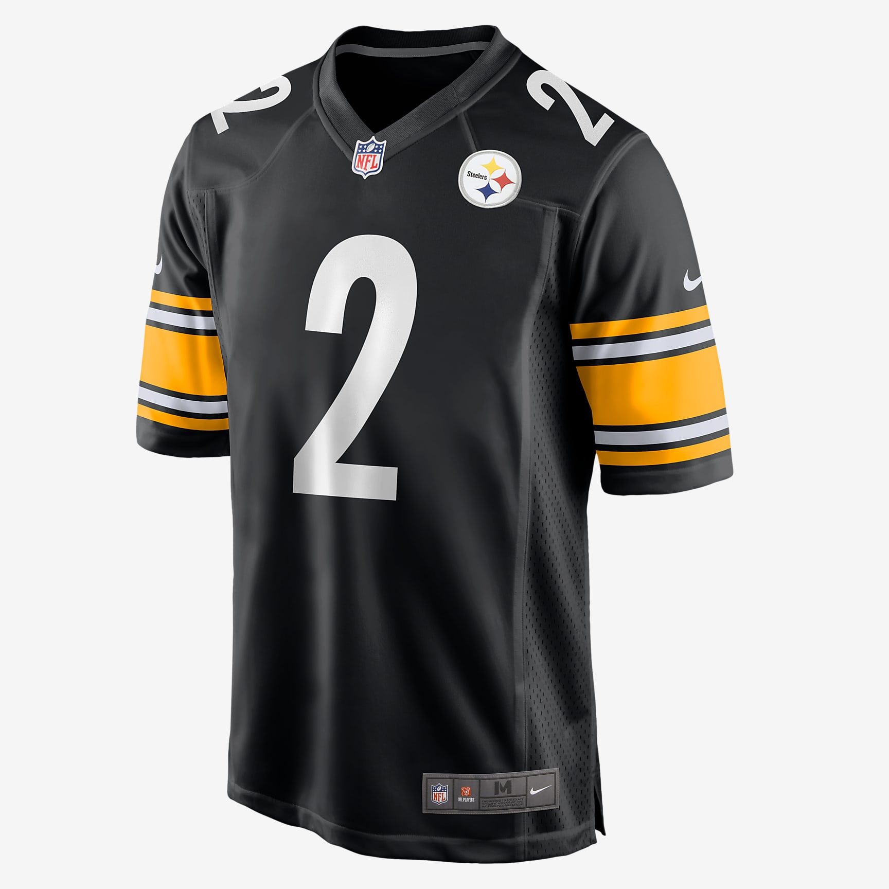 Justin Fields Pittsburgh Steelers Men's Nike NFL Game Jersey