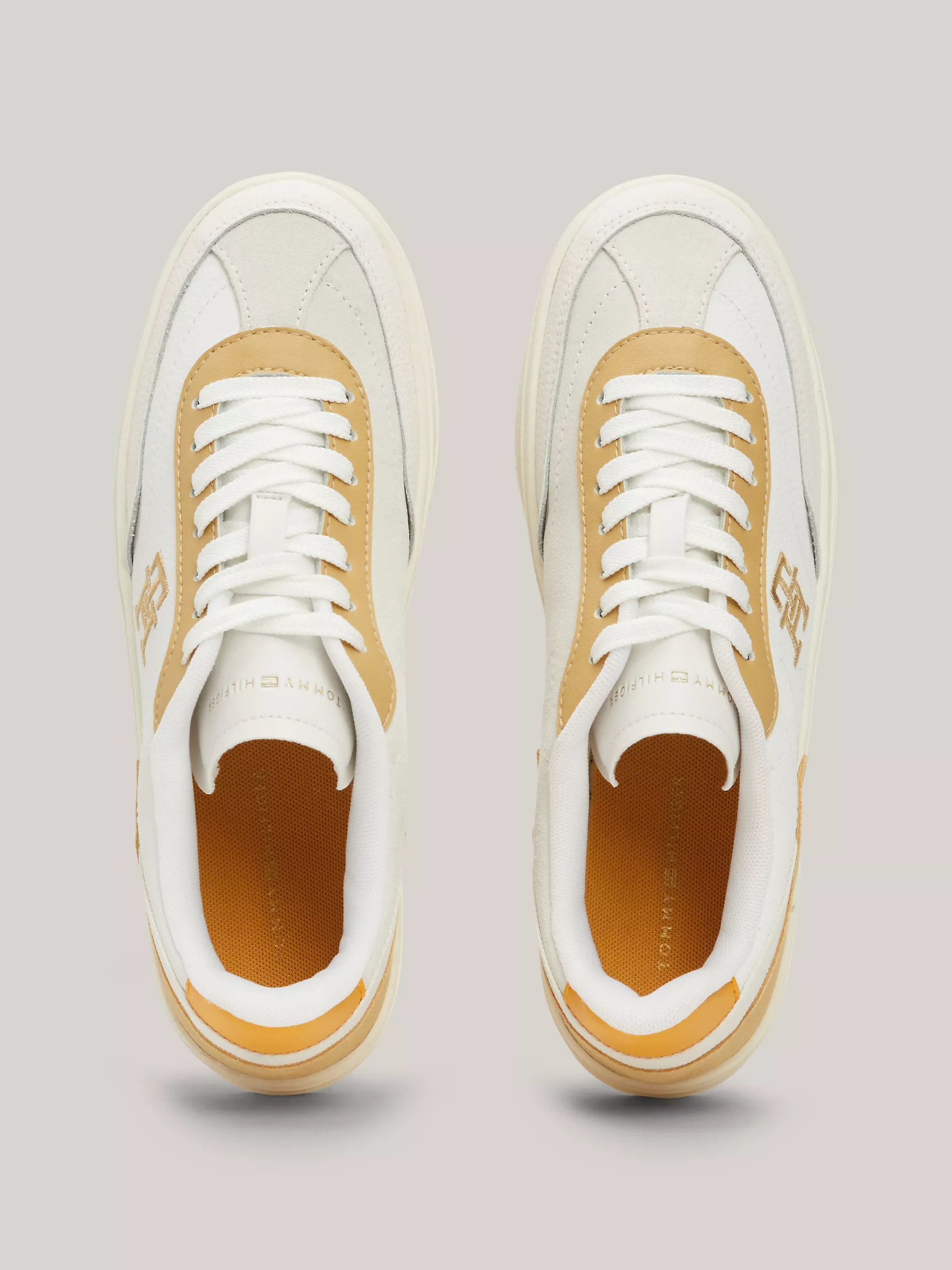 Женские кроссовки Tommy Hilfiger, Кеды с логотипом TH из разных текстурных материалов