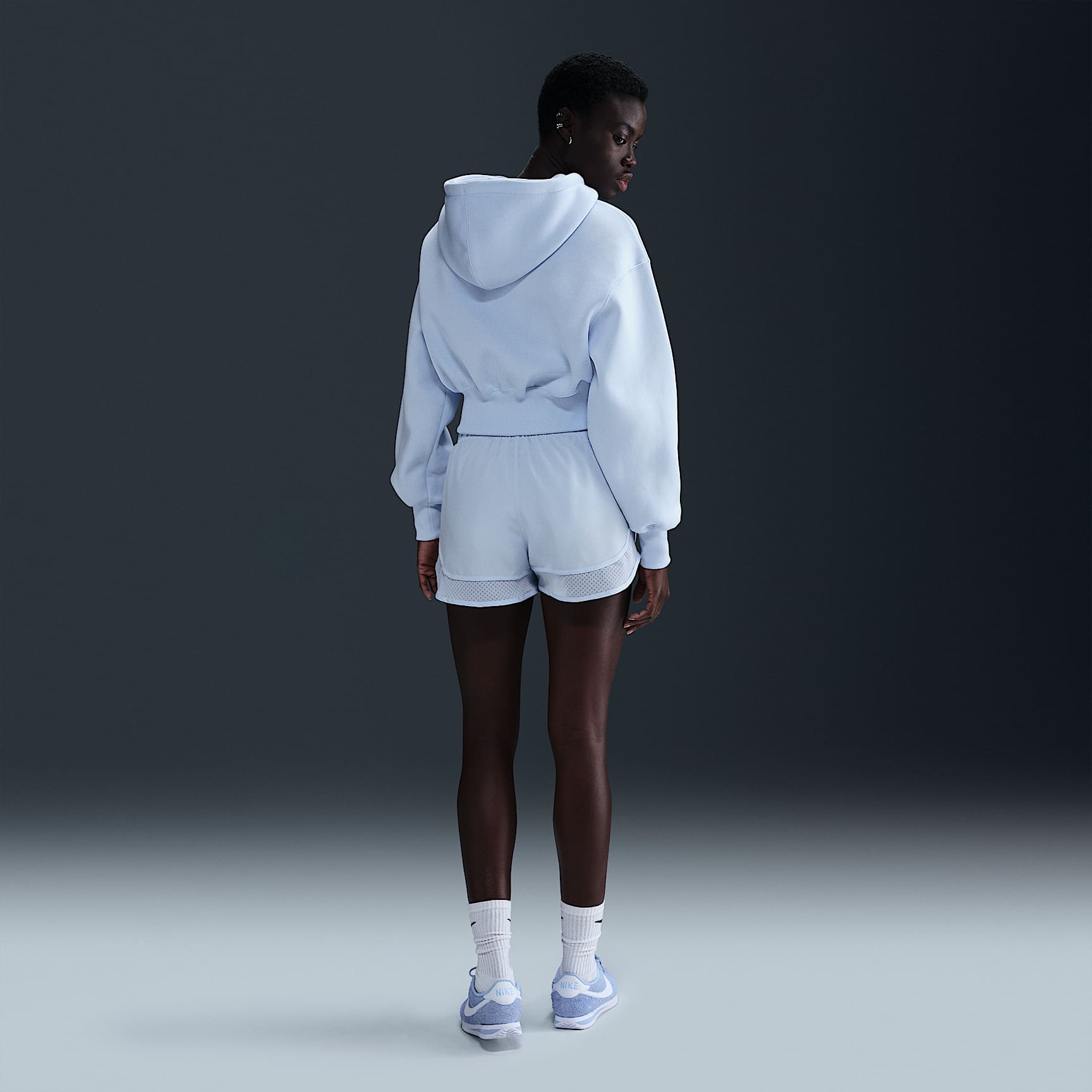 Nike Sportswear Phoenix Fleece Women's Loose Cropped Full-Zip Hoodie