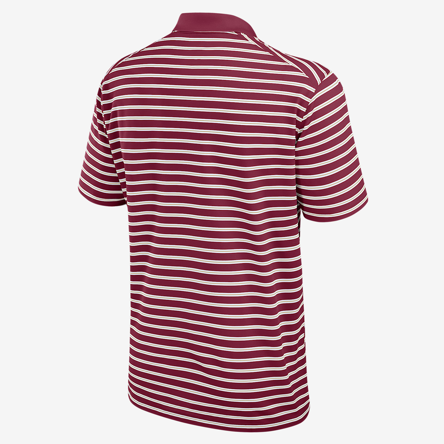 Florida State Seminoles Primetime Victory Striped Men's Nike Dri-FIT College Polo