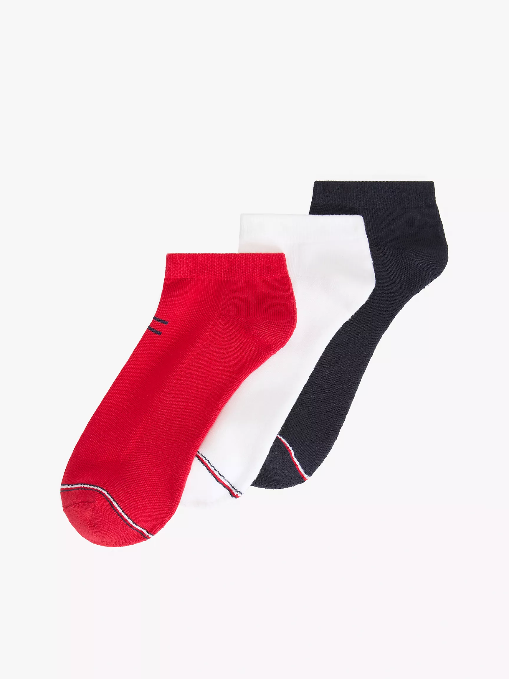 Мужские носки Tommy Hilfiger, Набор из 3 пар спортивных носков до щиколотки с логотипом флага Tommy