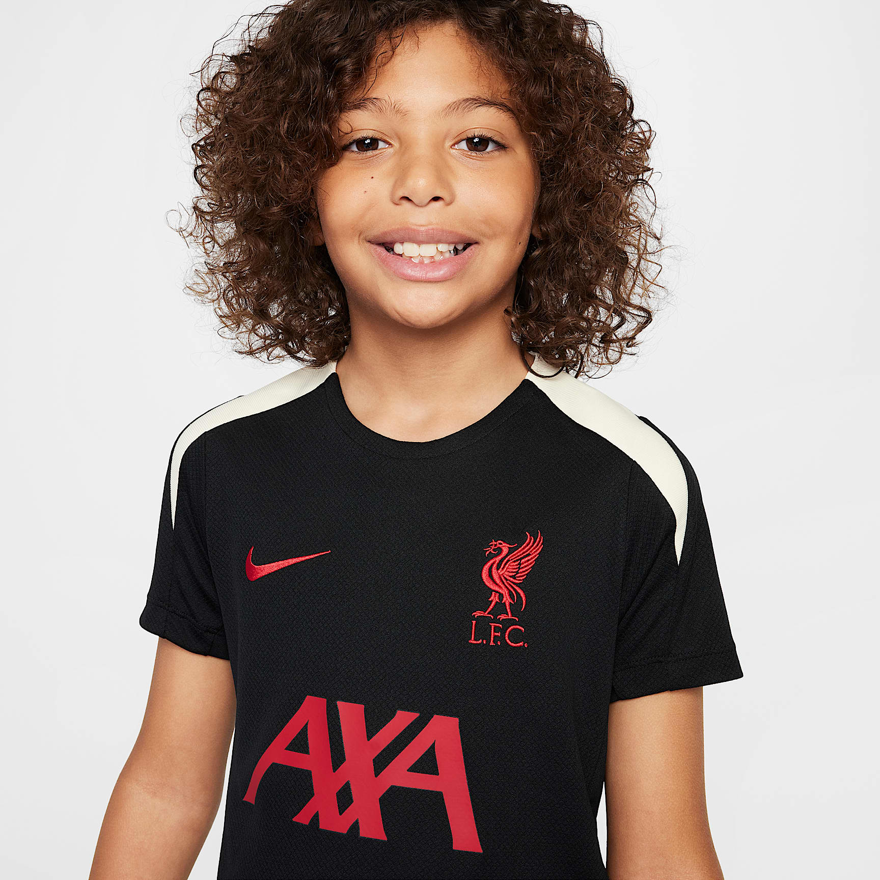 Liverpool FC Strike Special Edition Big Kids' Nike Dri-FIT Soccer Short-Sleeve Knit Top