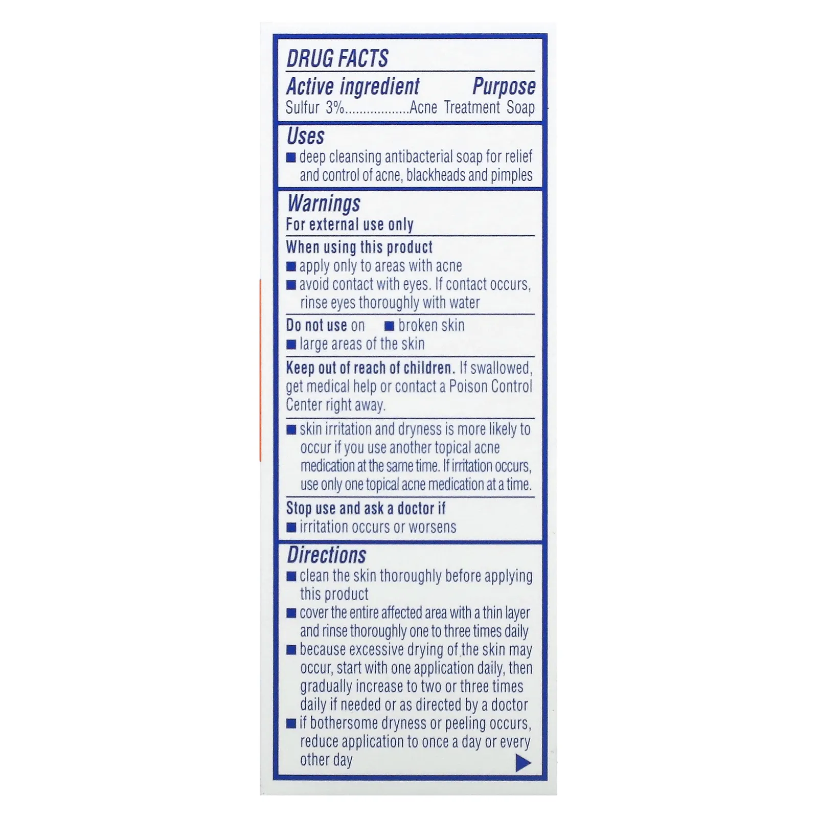 Palmer's, Skin Success, лечебное мыло, от угревой сыпи, 100 г (3,5 унции)