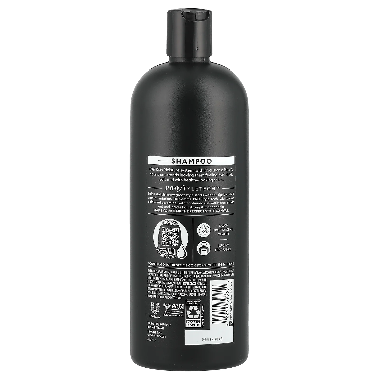 Tresemme, Moisture Rich, увлажняющий шампунь, 828 мл (28 жидк. унций)