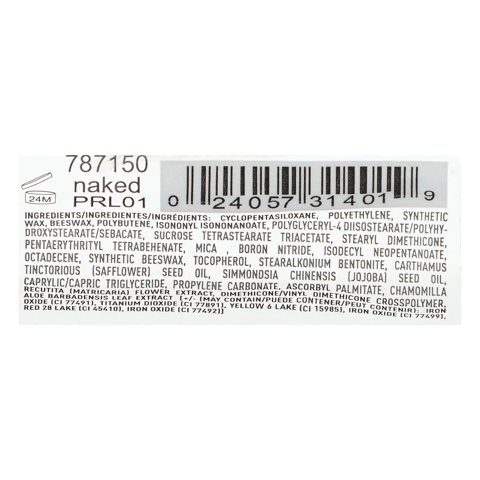 Palladio, водостойкий контурный карандаш для губ, Naked PRL01, 0,28 г (0,01 унции)