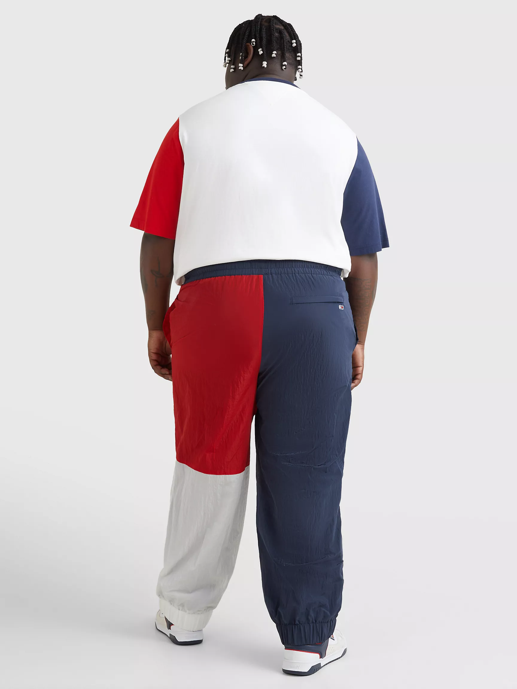 Мужские брюки Tommy Hilfiger, Ветровочные брюки Big & Tall в стиле colorblock