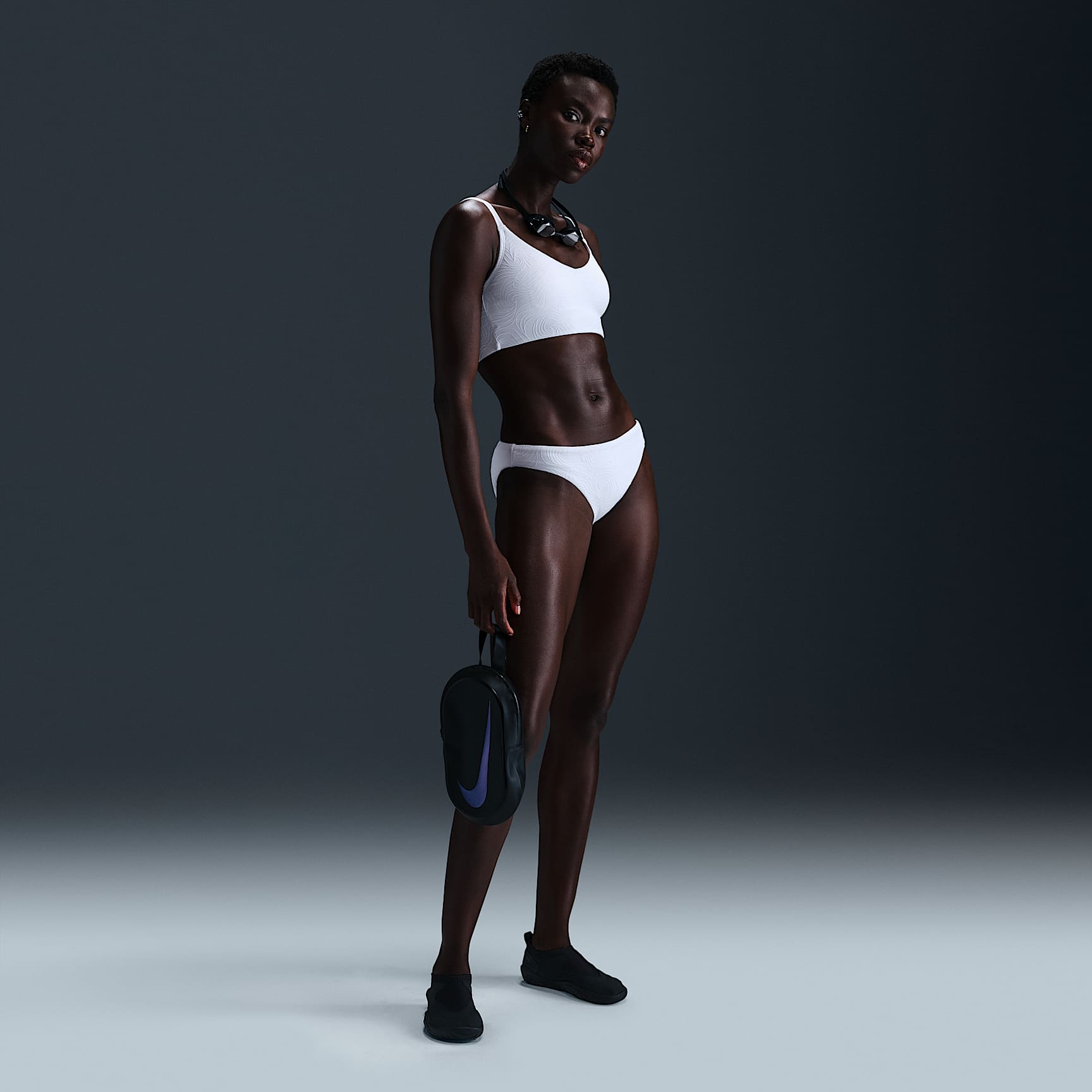 Nike Swim Water Texture Women's Hipster Bikini Bottom