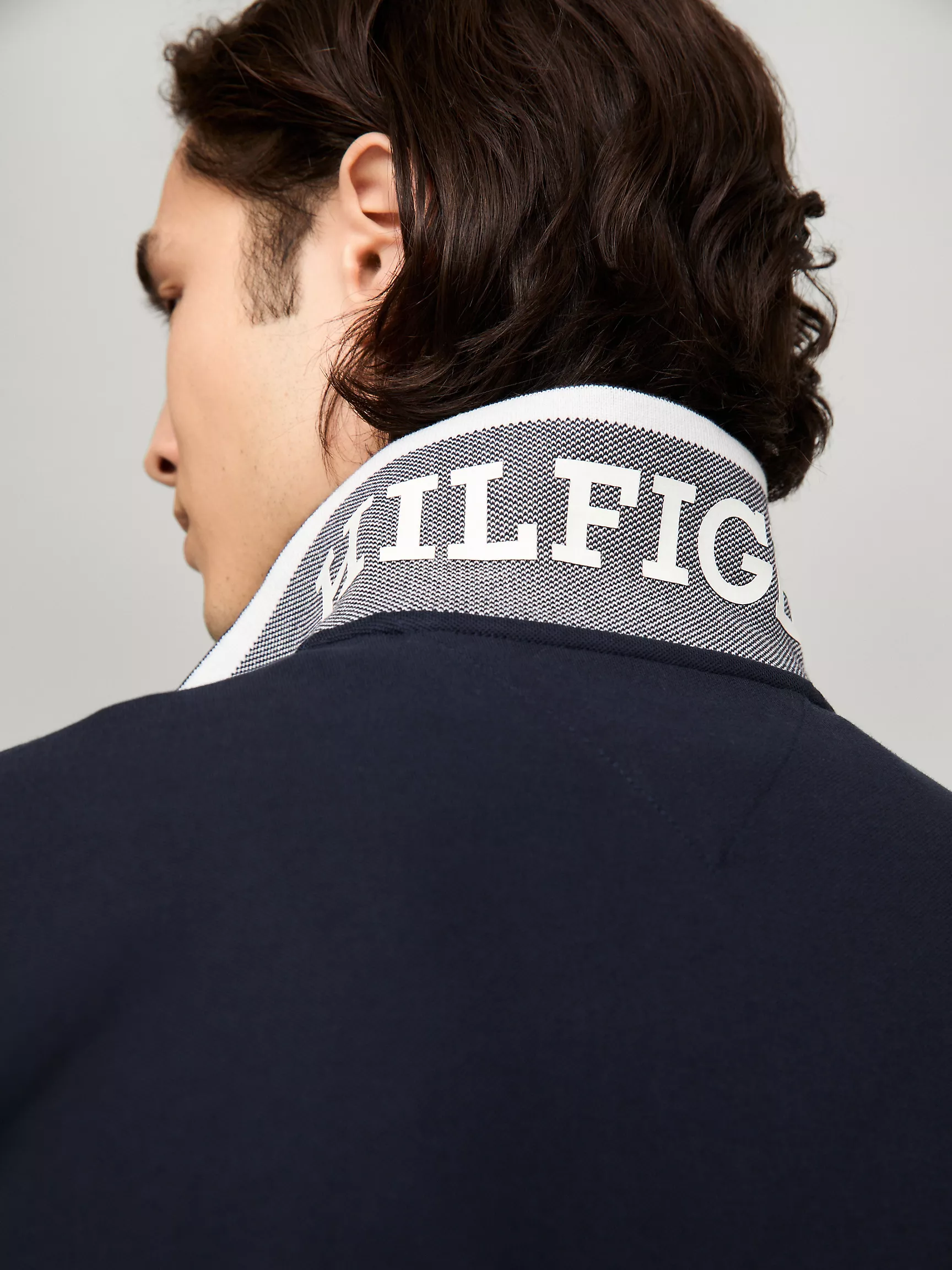 Мужское поло Tommy Hilfiger, Поло стандартного кроя с контрастной отделкой под воротником