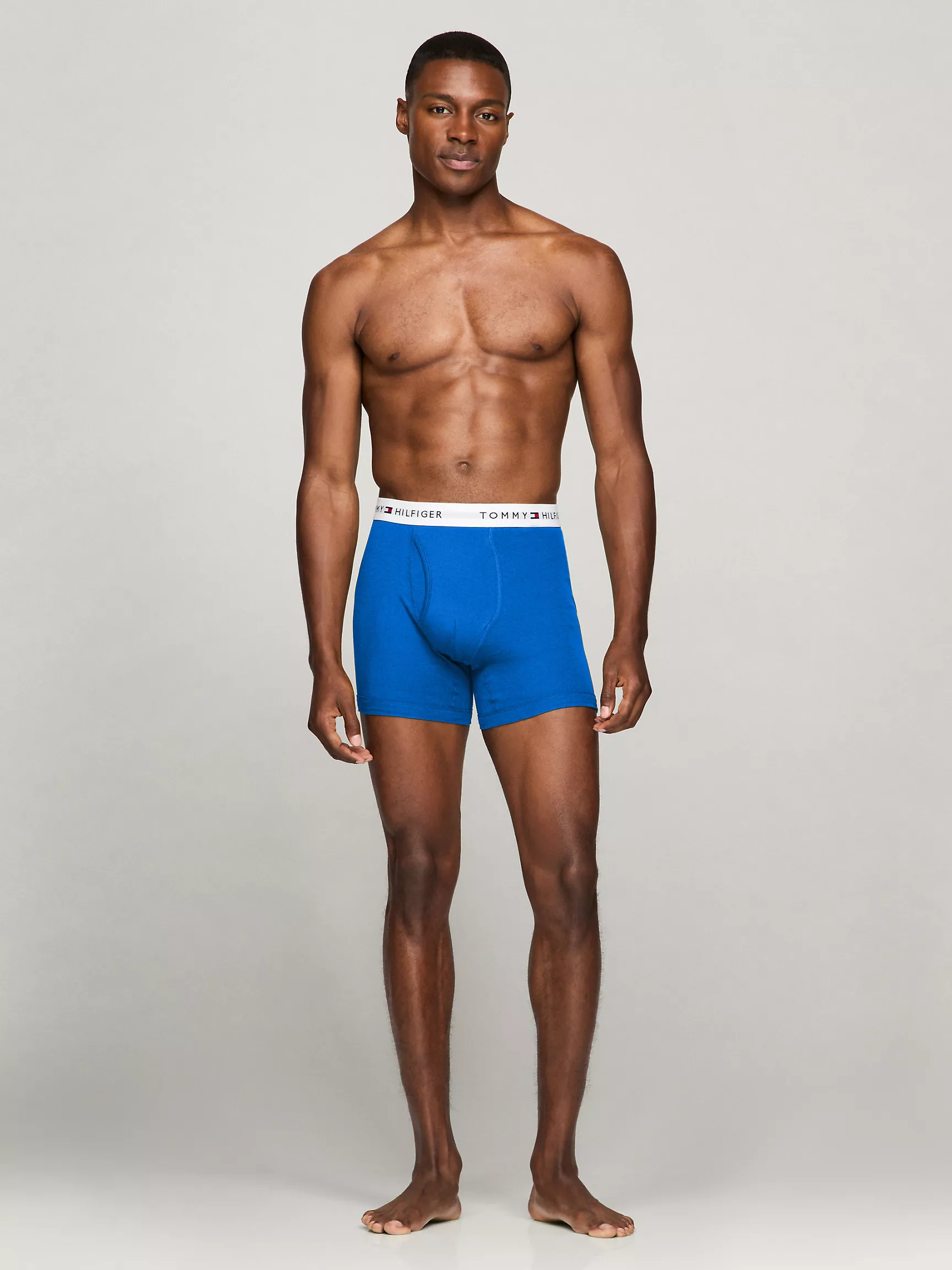 Мужское нижнее белье Tommy Hilfiger, Классические хлопковые боксеры-брифы (набор 3 шт.)