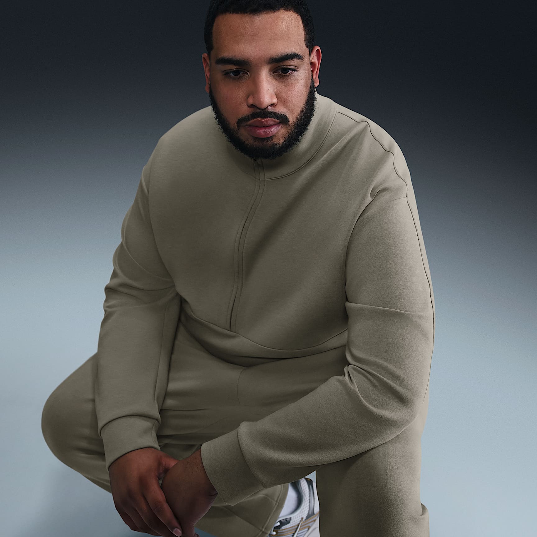Nike 24.7 ImpossiblySoft Men's Dri-FIT 1/2-Zip Top