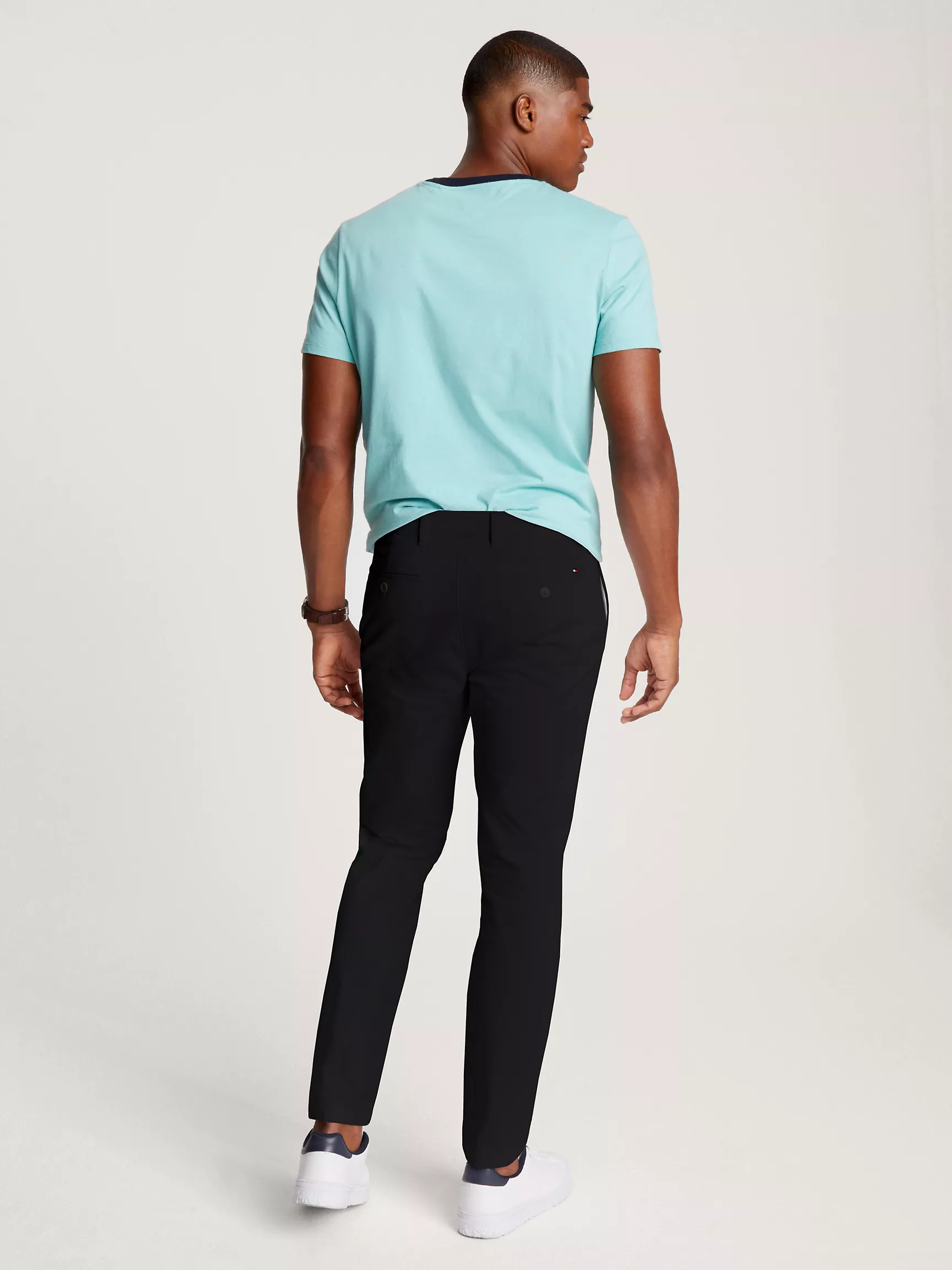 Мужские брюки Tommy Hilfiger, Приталенные эластичные брюки чинос THFlex