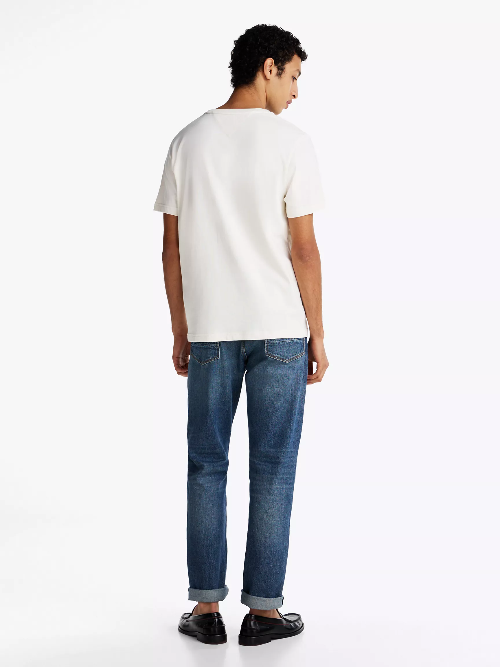 Мужская футболка Tommy Hilfiger, Футболка с вышитыми флагами Hilfiger