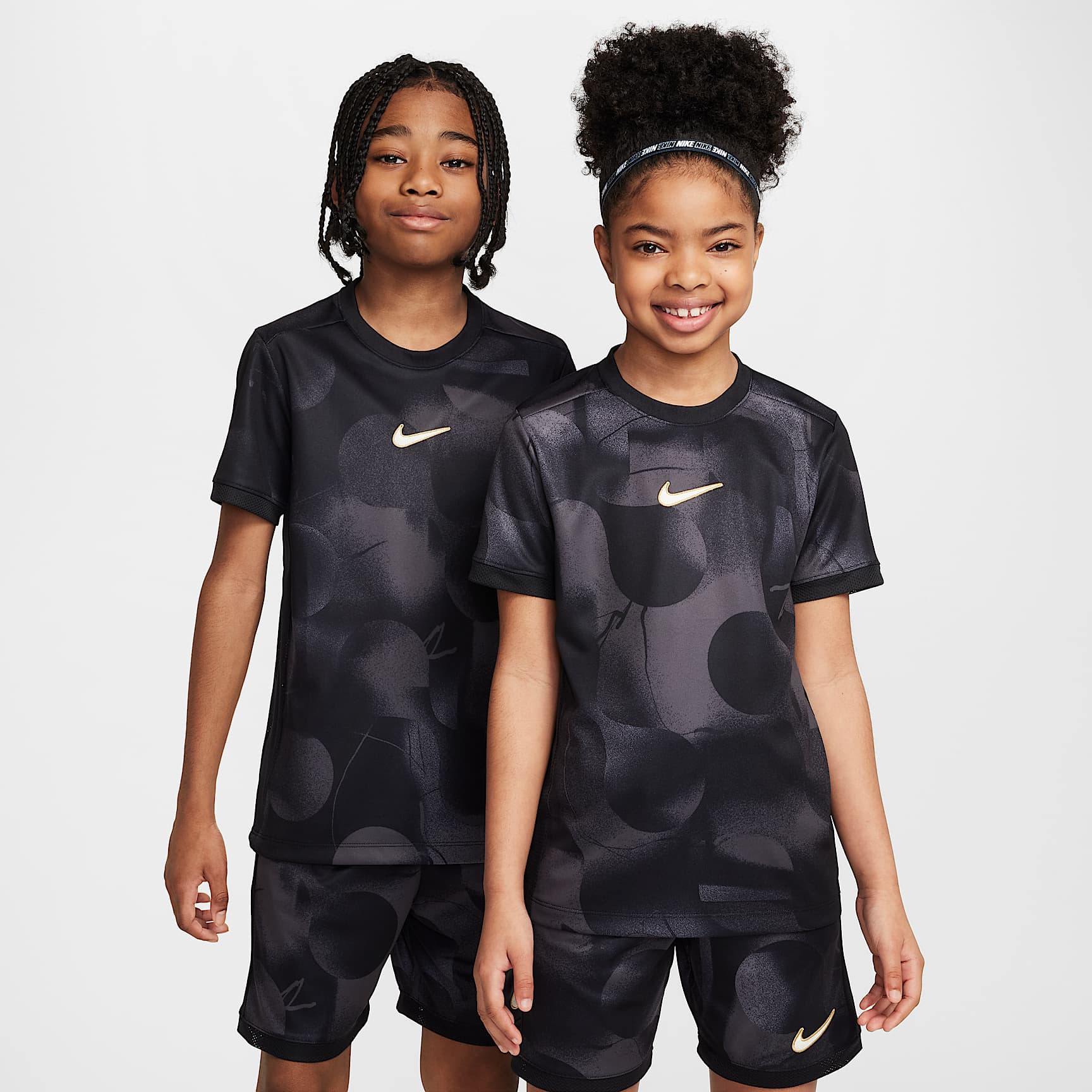 Nike Academy+ Big Kids' Dri-FIT Short-Sleeve Soccer Top