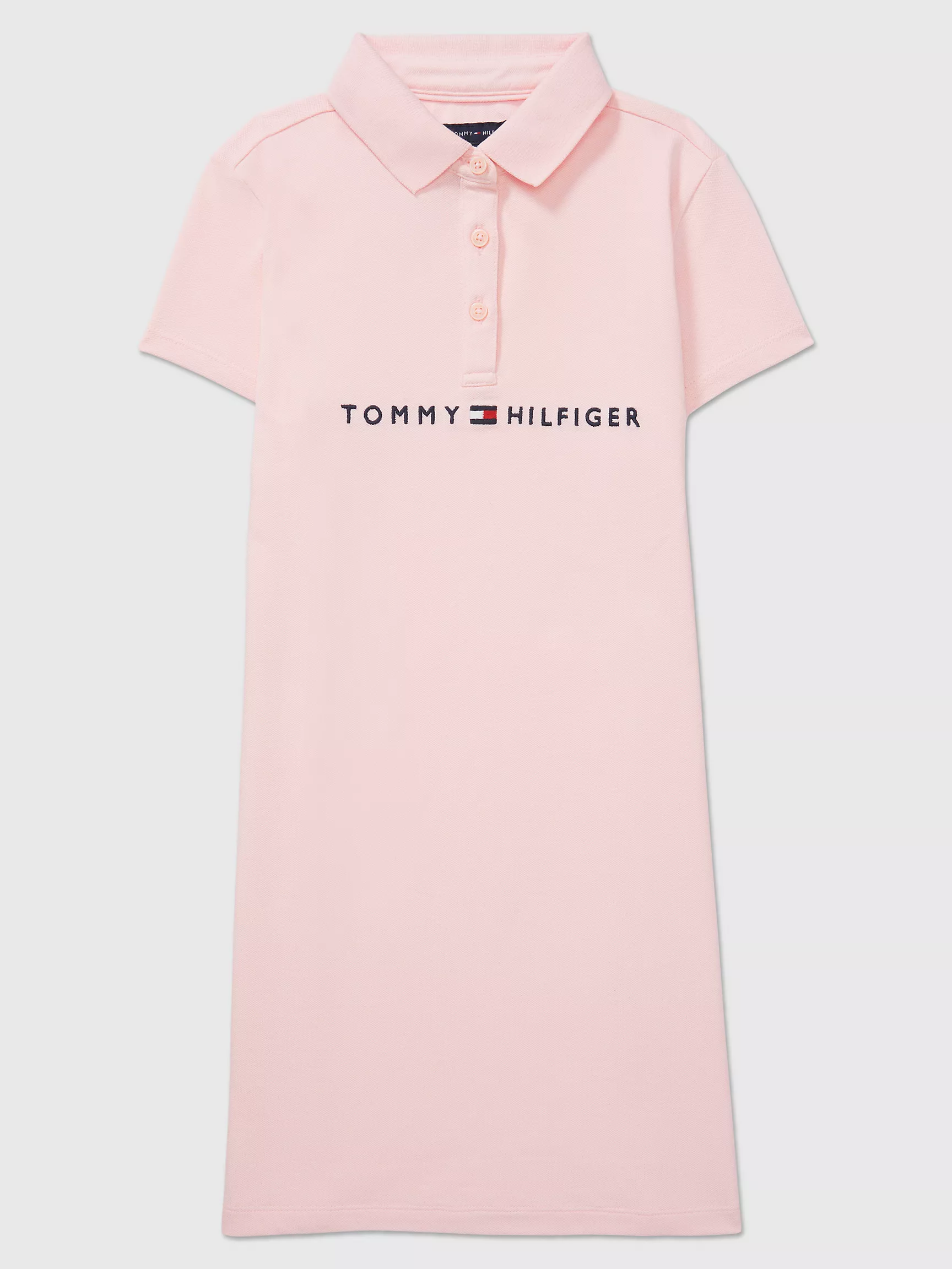 Платье для девочек Tommy Hilfiger, Детское поло-платье с логотипом Hilfiger