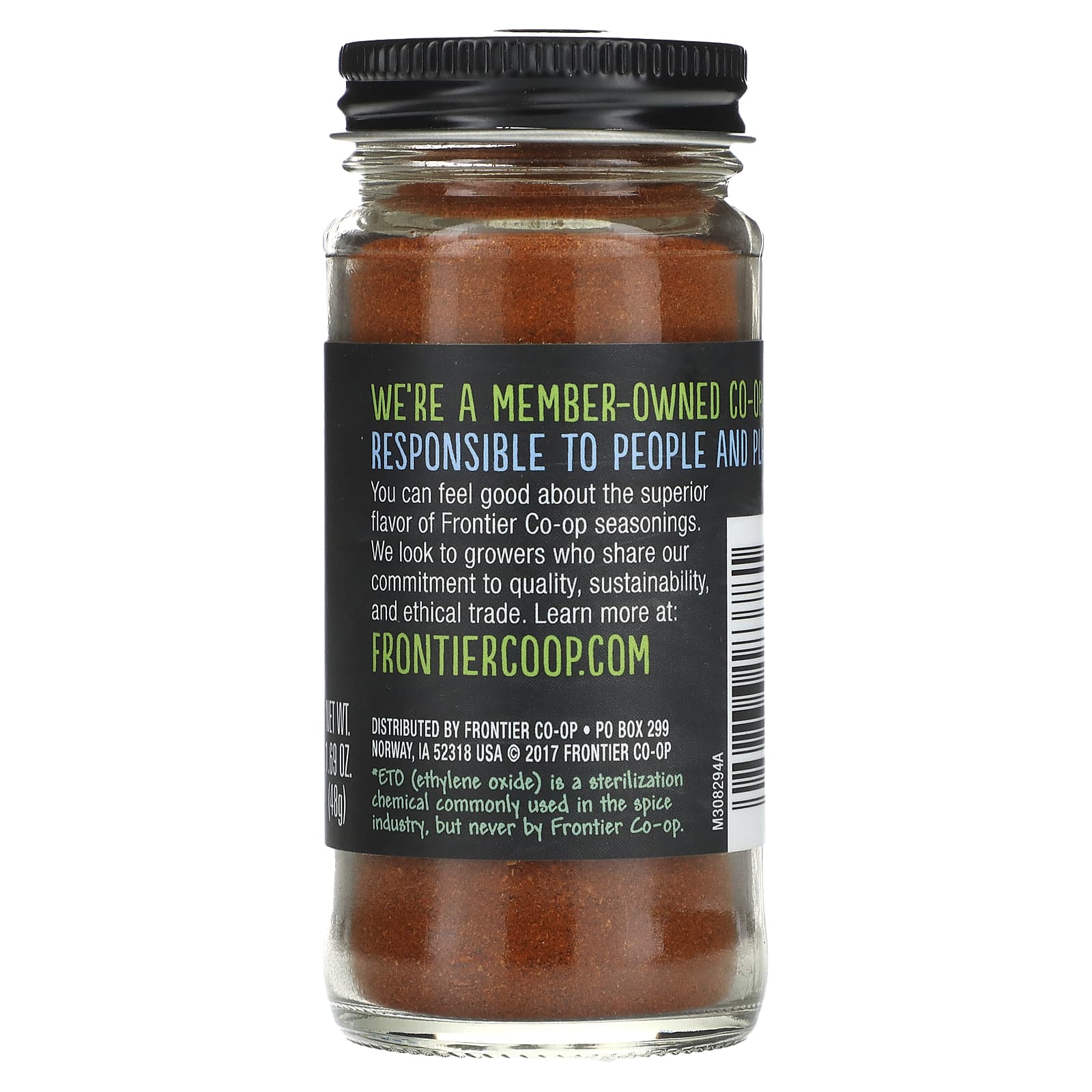 Frontier Co-op, паприка, 48 г (1,69 унции)