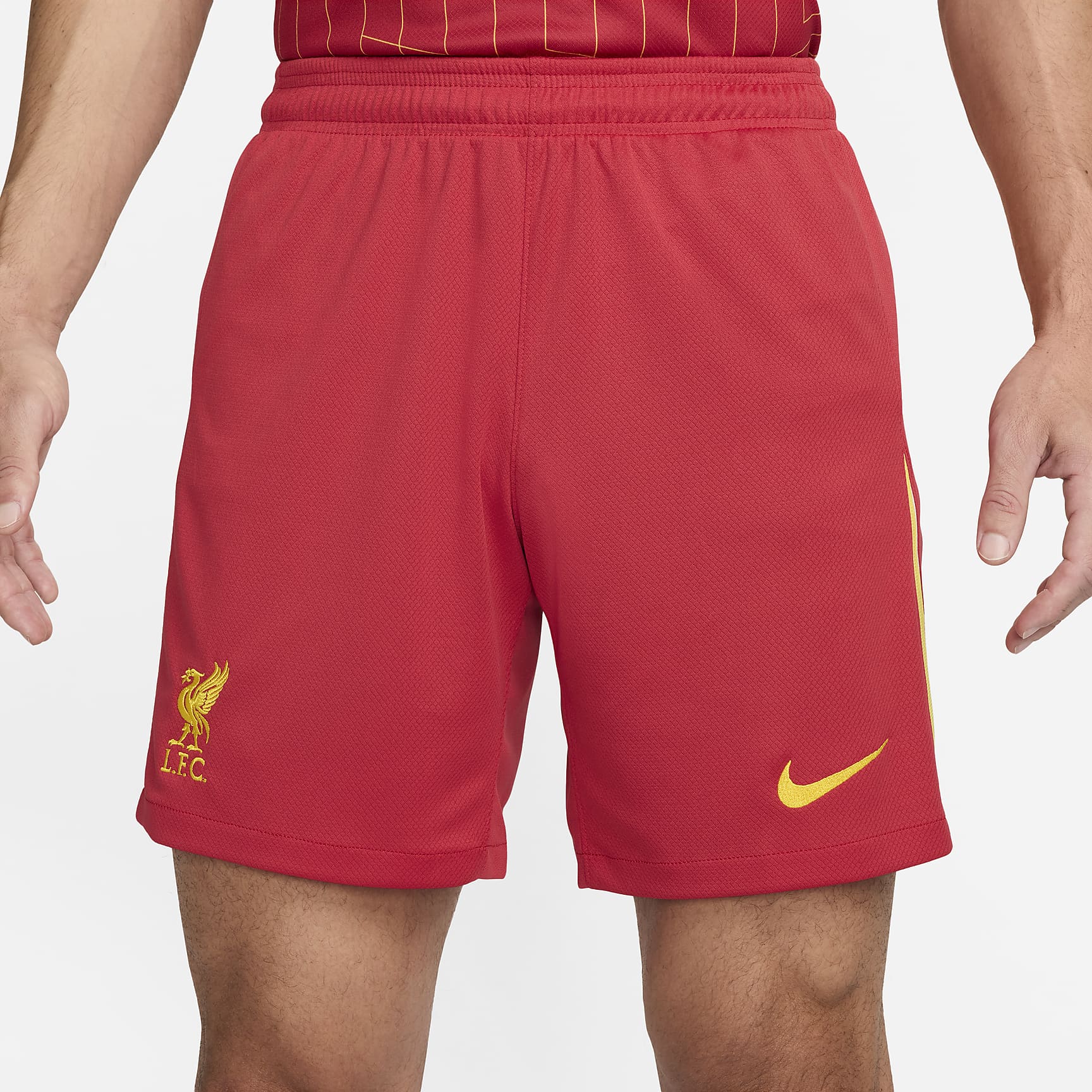 Liverpool FC 2024 Stadium Home Men's Nike Dri-FIT Soccer Replica Shorts
