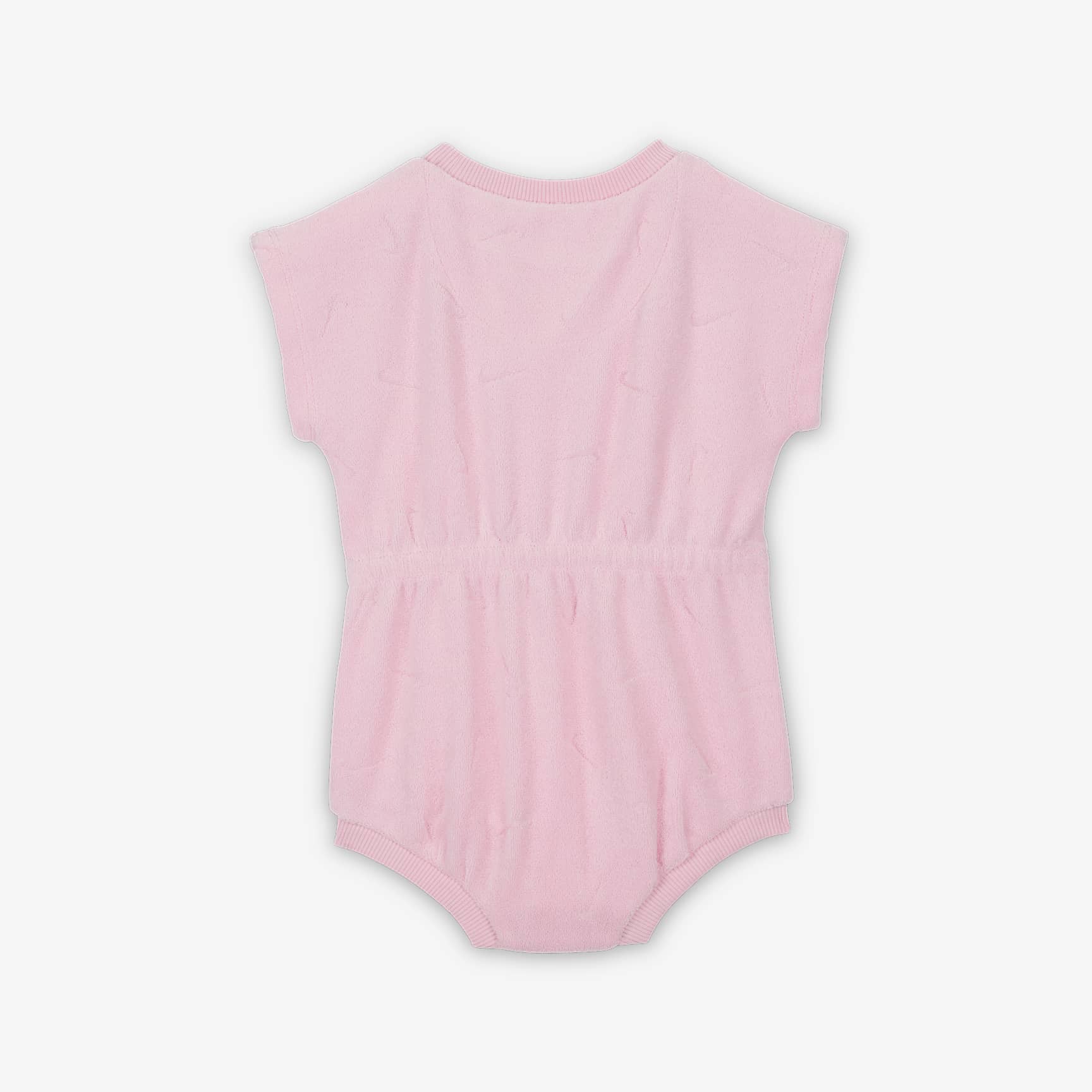 Nike Essentials Baby (0-9M) Jacquard Towel Terry Romper