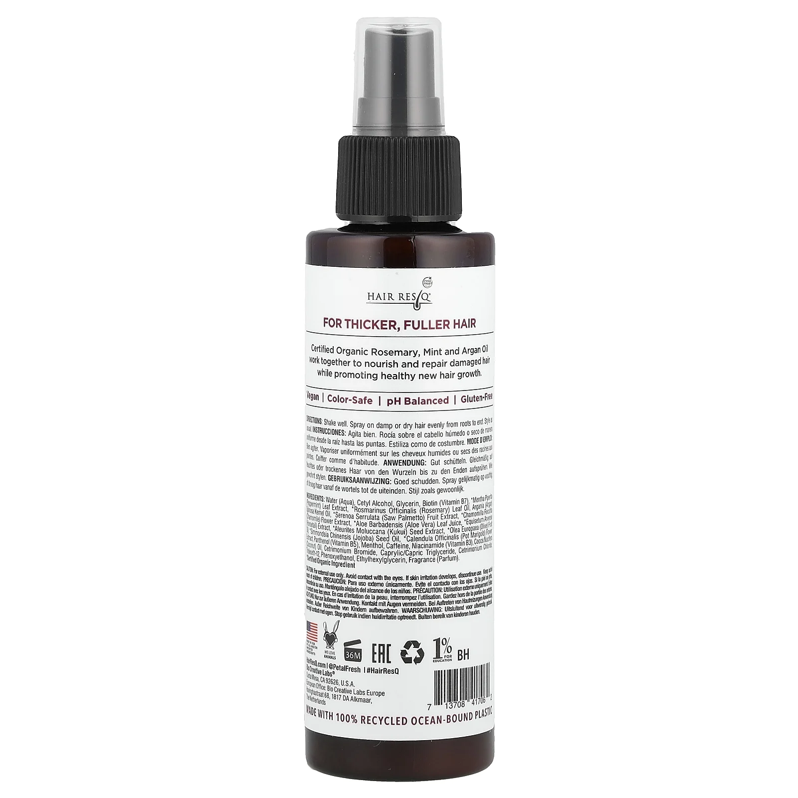 Petal Fresh, Hair ResQ®, спрей для восстановления и утолщения волос, 147 мл (5 жидк. унц.)