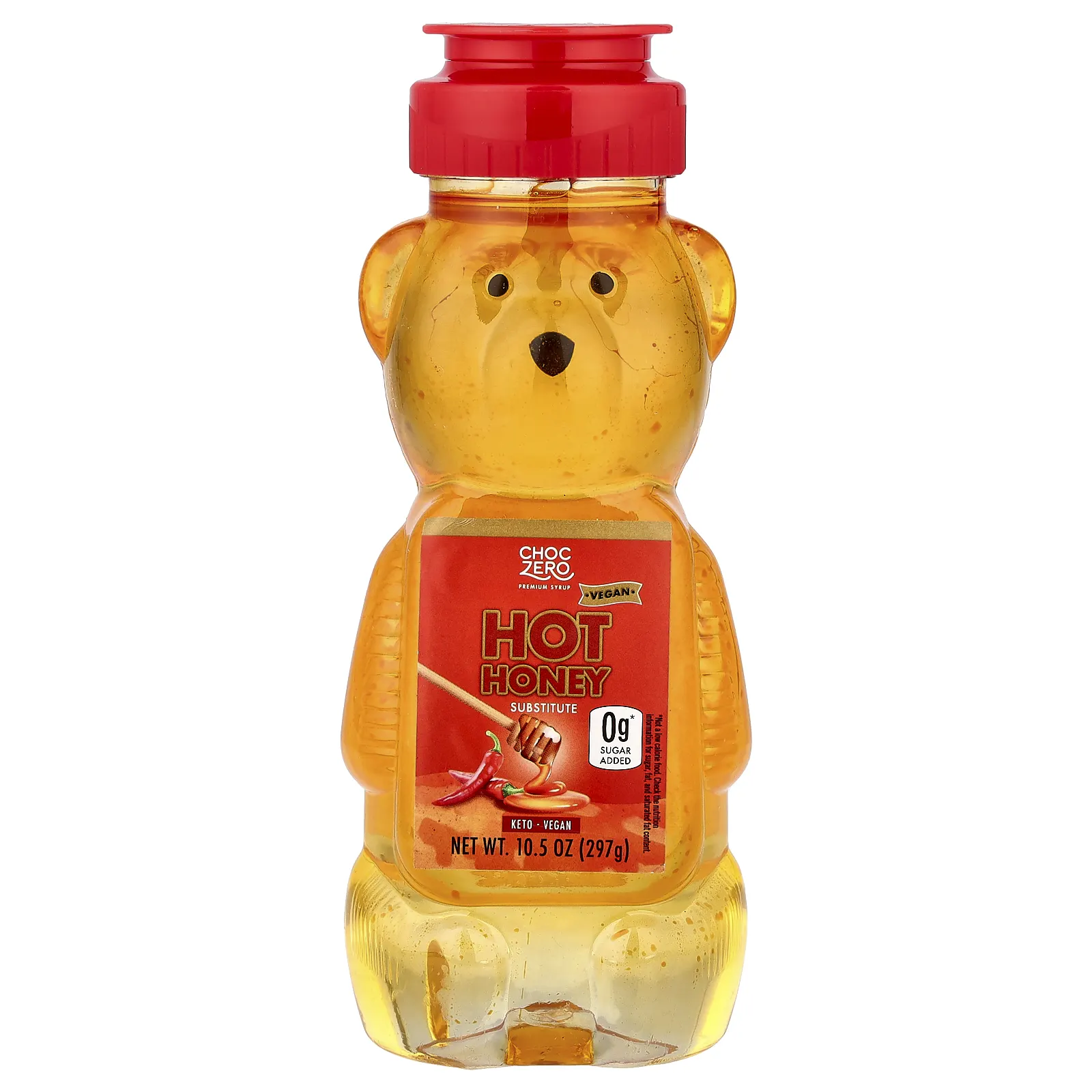 ChocZero, Премиальный сироп, заменитель горячего меда, 297 г (10,5 унции)