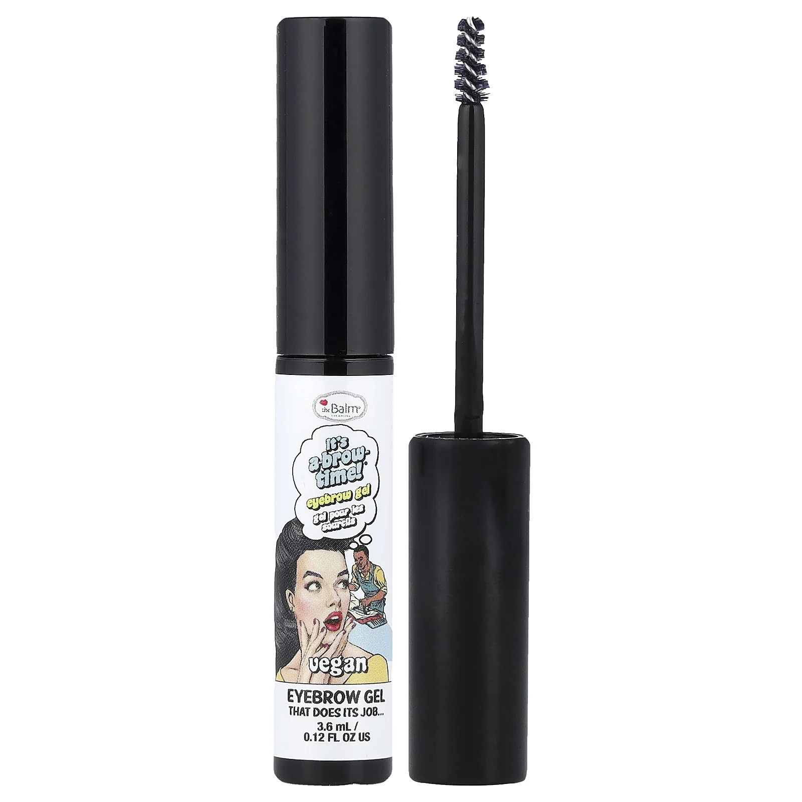 theBalm Cosmetics, It's A-Brow Time!®, гель для бровей, прозрачный, 3,6 мл (0,12 жидк. унции)