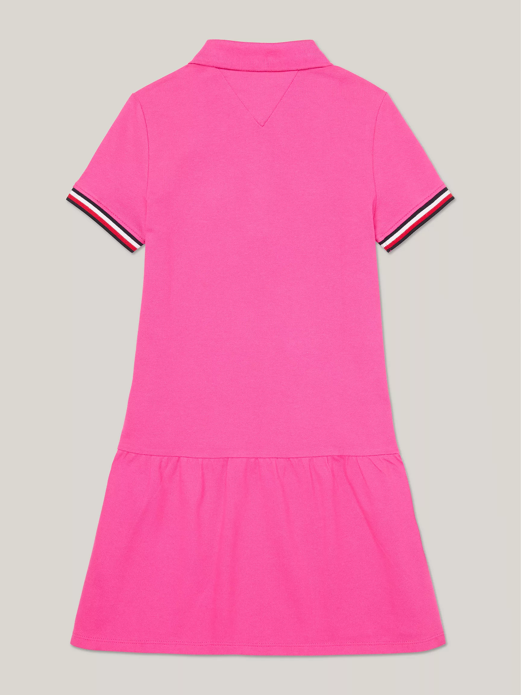 Платье для девочек Tommy Hilfiger, Детское поло-платье с контрастными манжетами
