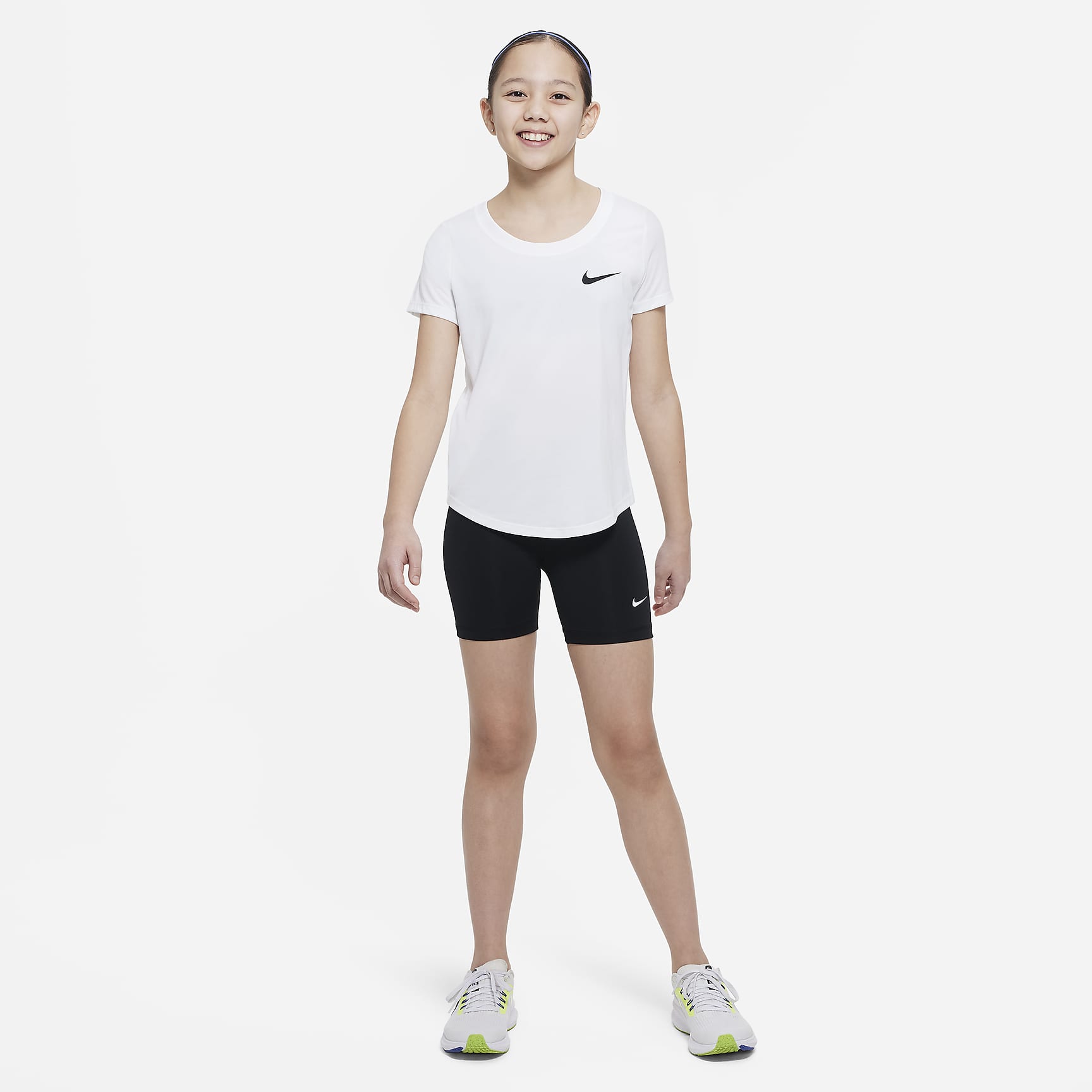Nike Pro Big Kids' (Girls') Dri-FIT 5" Shorts