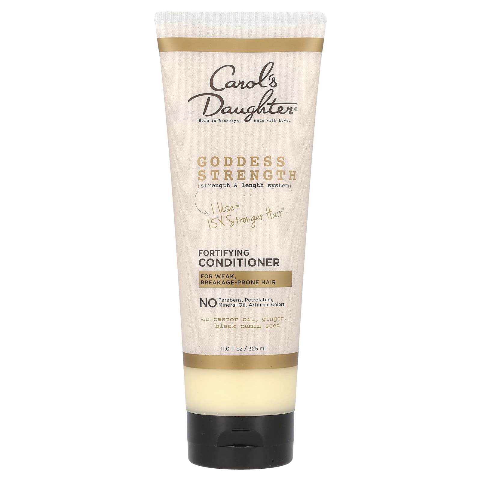 Carol's Daughter, Goddess Strength, Strength & Length System, укрепляющий кондиционер, для слабых, склонных к ломкости волос, 325 мл (11 жидк. Унций)