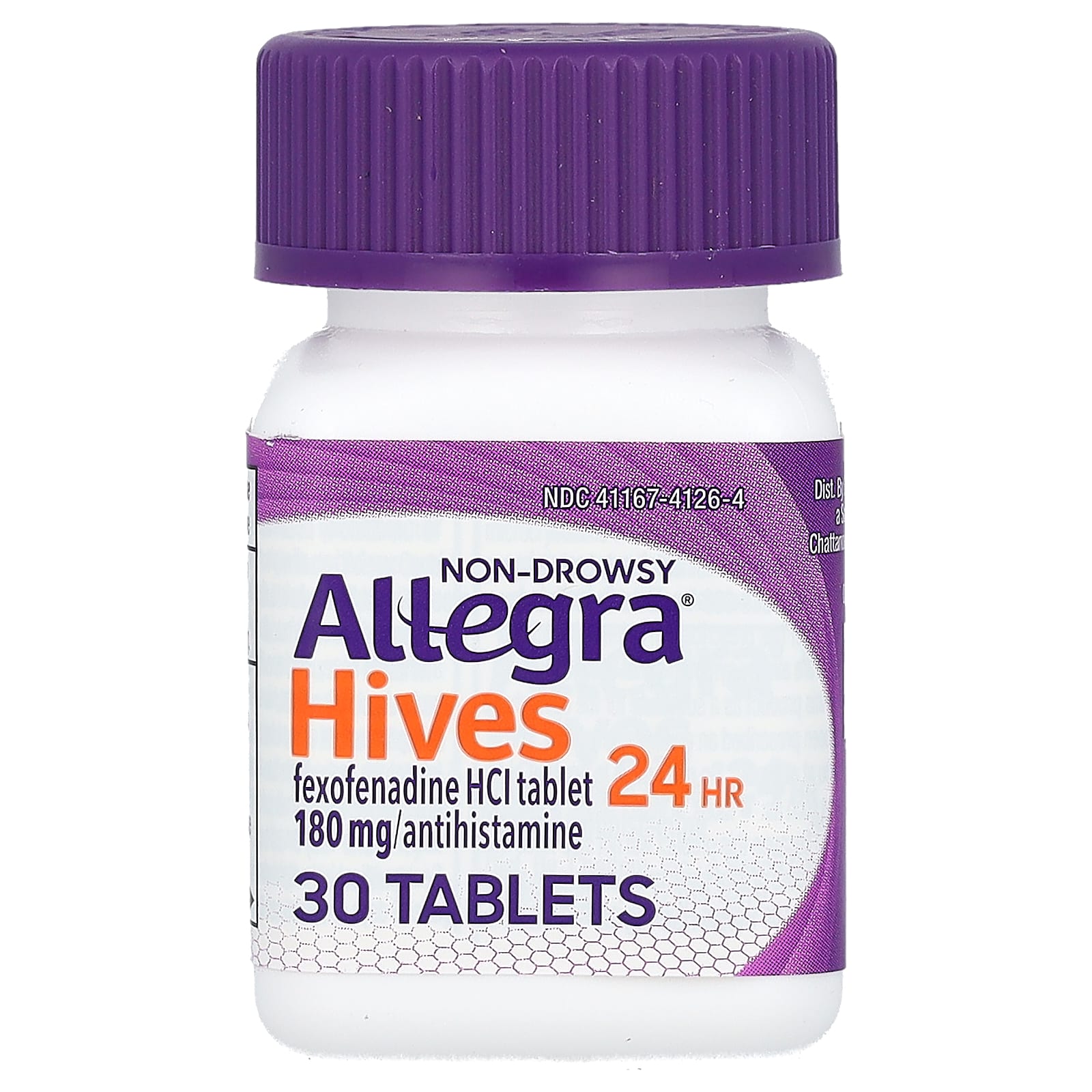 Allegra, Hives 24 HR, 30 таблеток