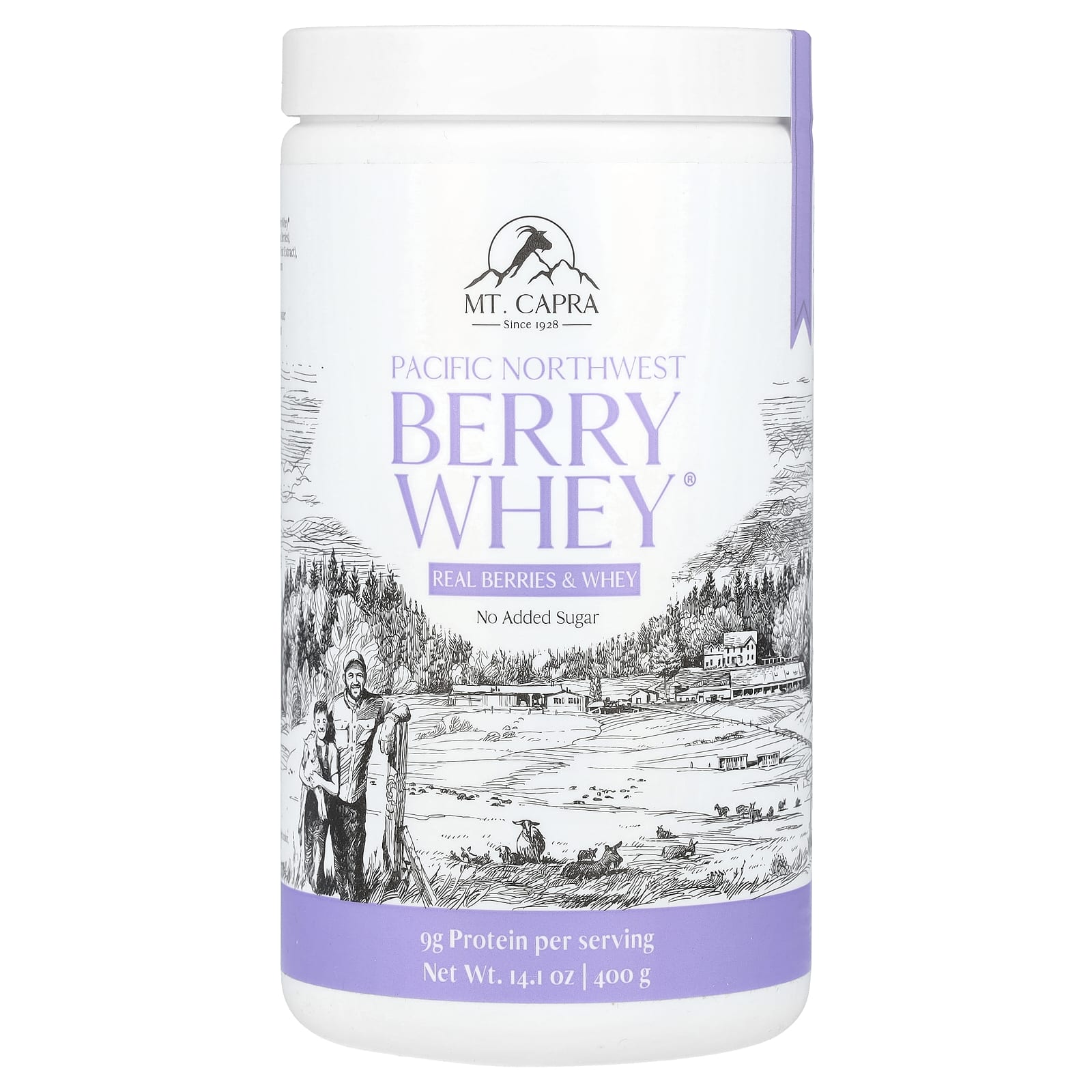 Mt. Capra, Pacific Northwest Berry Whey, 400 г (14,1 унции)