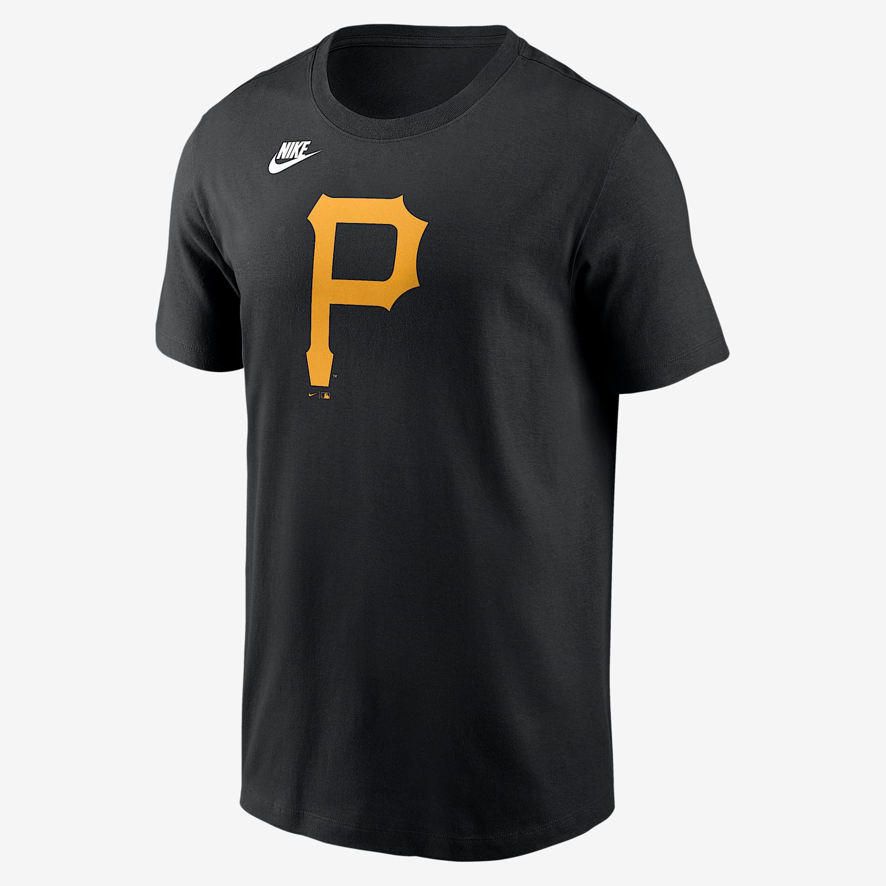 Pittsburgh Pirates Cooperstown Team Logo Men's Nike MLB T-Shirt