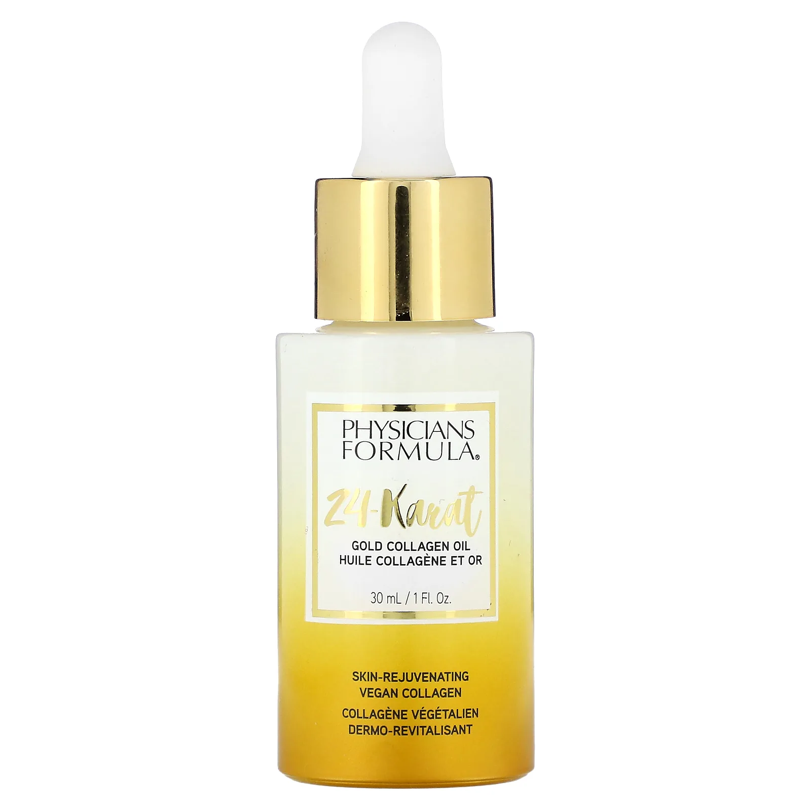 Physicians Formula, масло с коллагеном и 24-каратным золотом, 30 мл (1 жидк. унция)