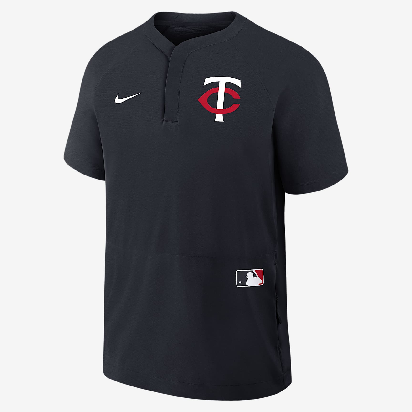 Minnesota Twins Authentic Collection Men's Nike MLB Short-Sleeve Windshirt
