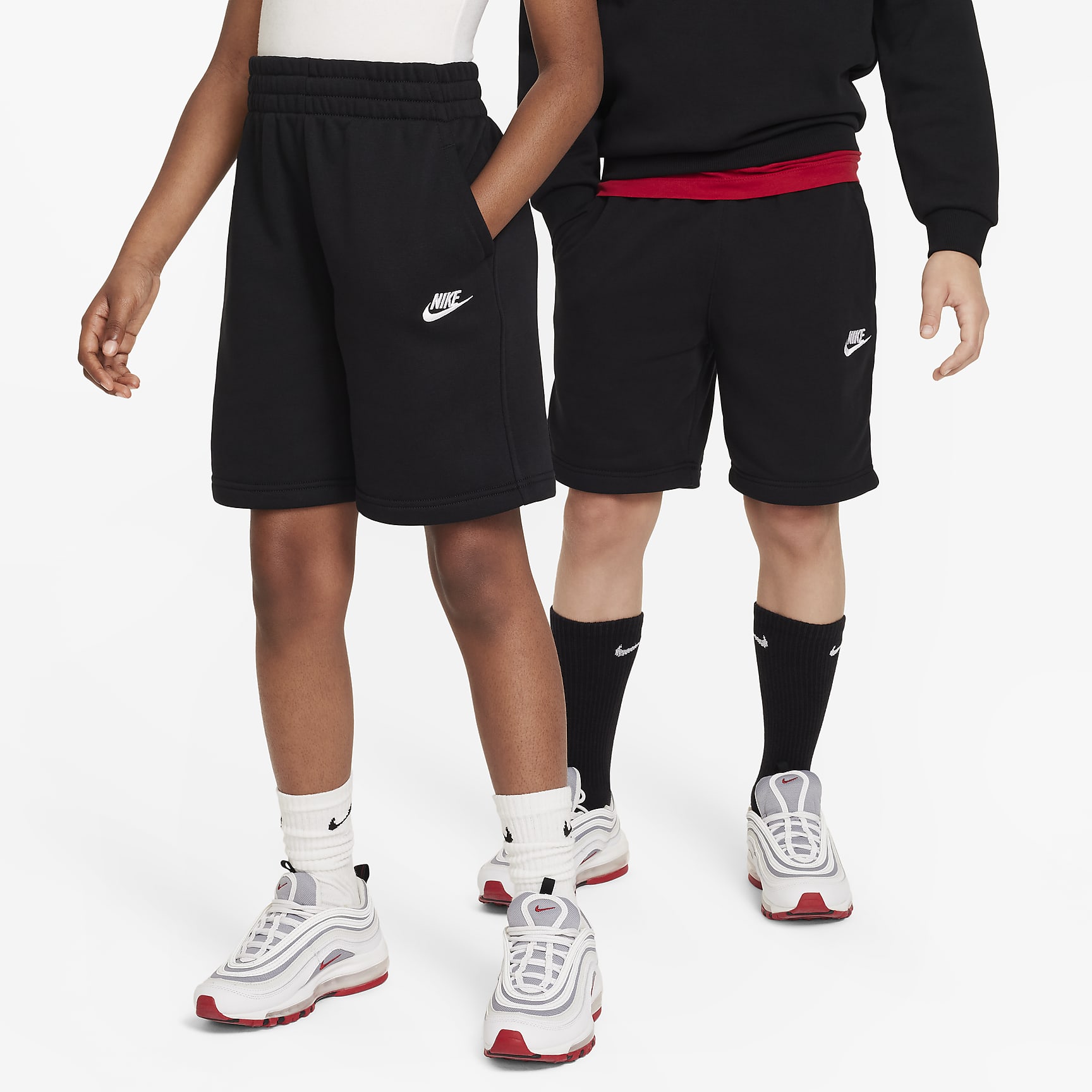 Nike Sportswear Club Fleece Big Kids' French Terry Shorts