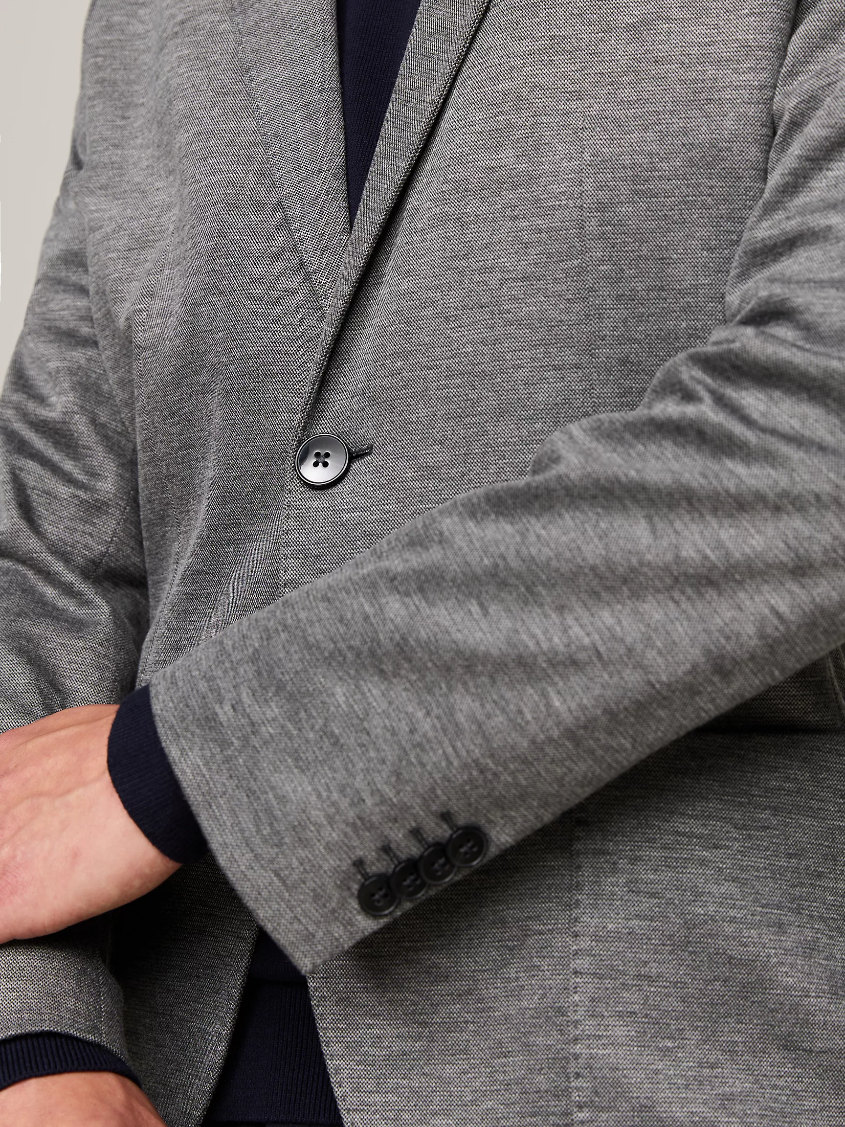 Мужской пиджак Tommy Hilfiger, Трикотажный пиджак из джерси