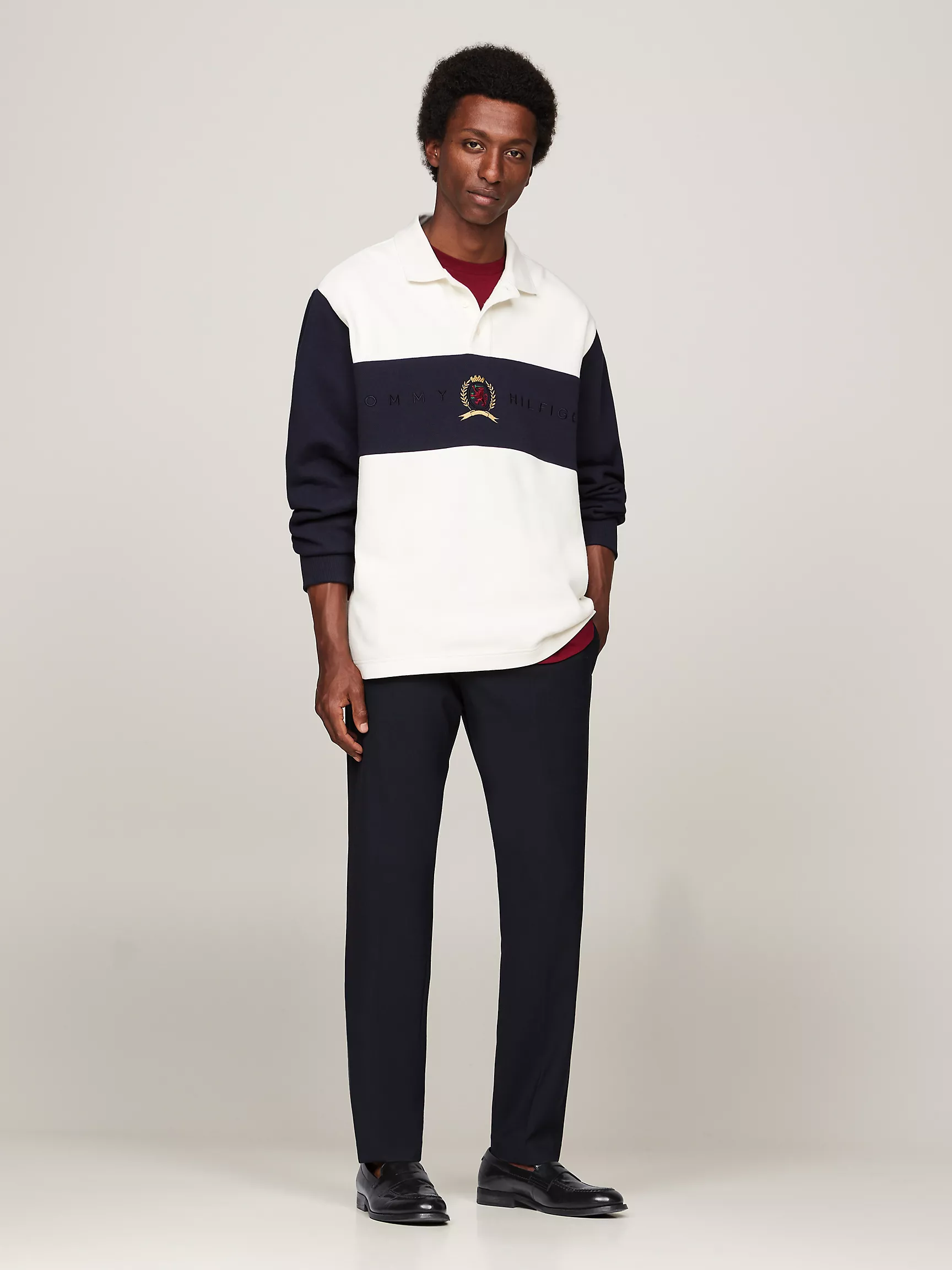 Мужские лоферы Tommy Hilfiger, Кожаные лоферы Tommy