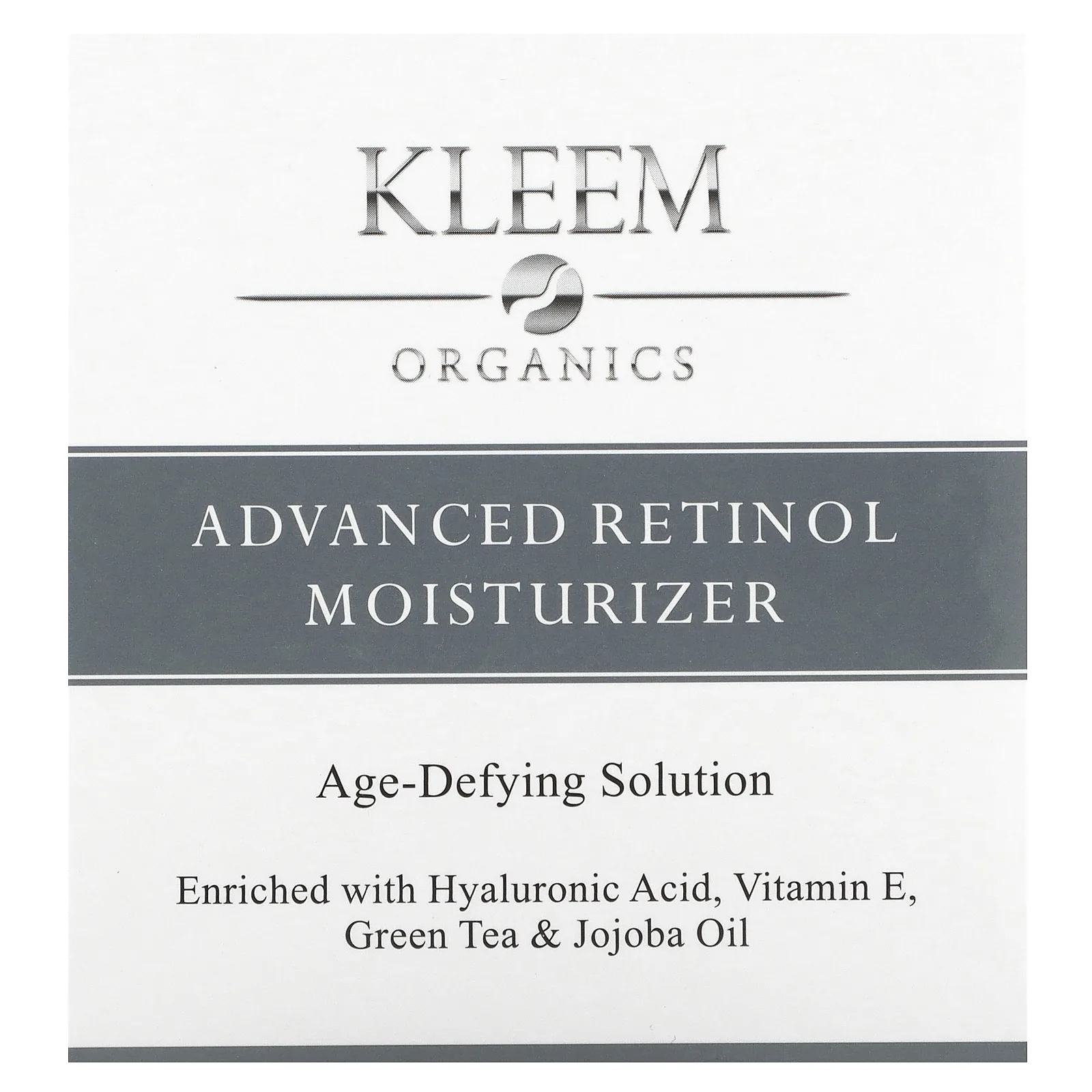 Kleem Organics, улучшенный увлажняющий крем с ретинолом, антивозрастное средство, 50 мл (1,7 жидк. унции)