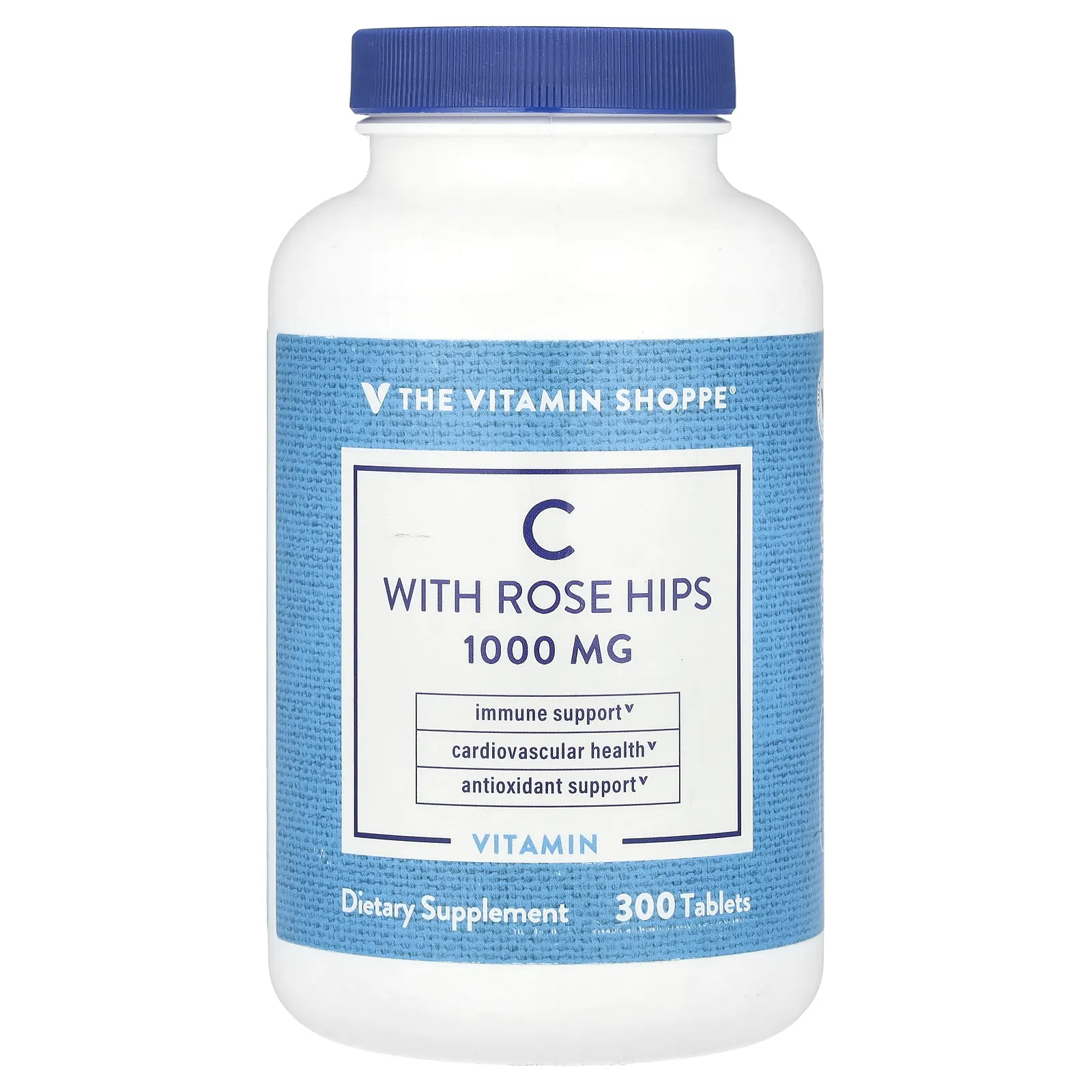 The Vitamin Shoppe, Витамин C с шиповником, 300 таблеток